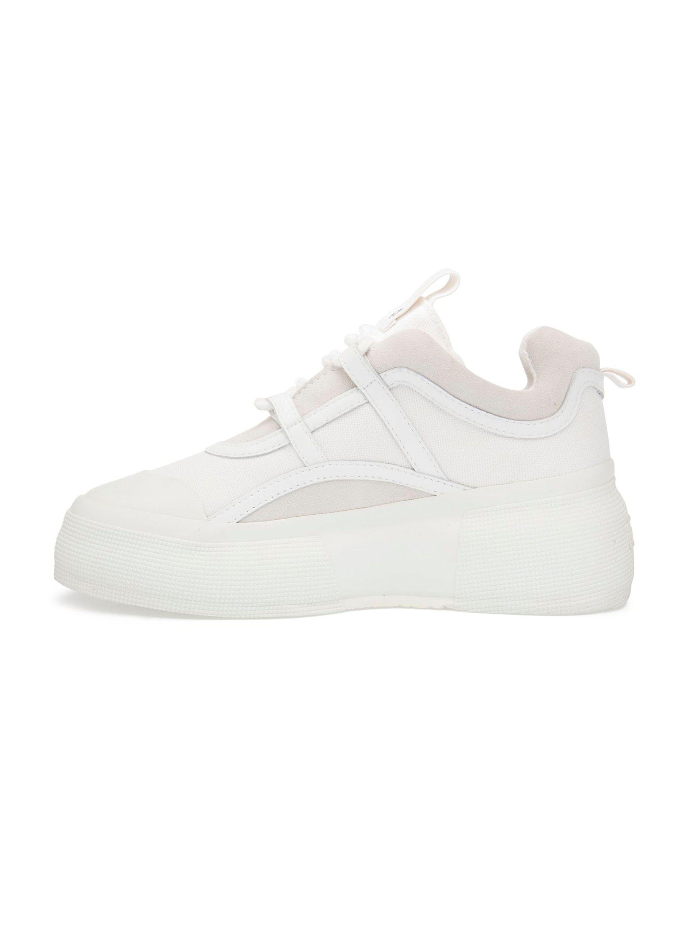Zapatilla Superga Urbana Hyper Bubble Cotsuew Blanca Mujer-1