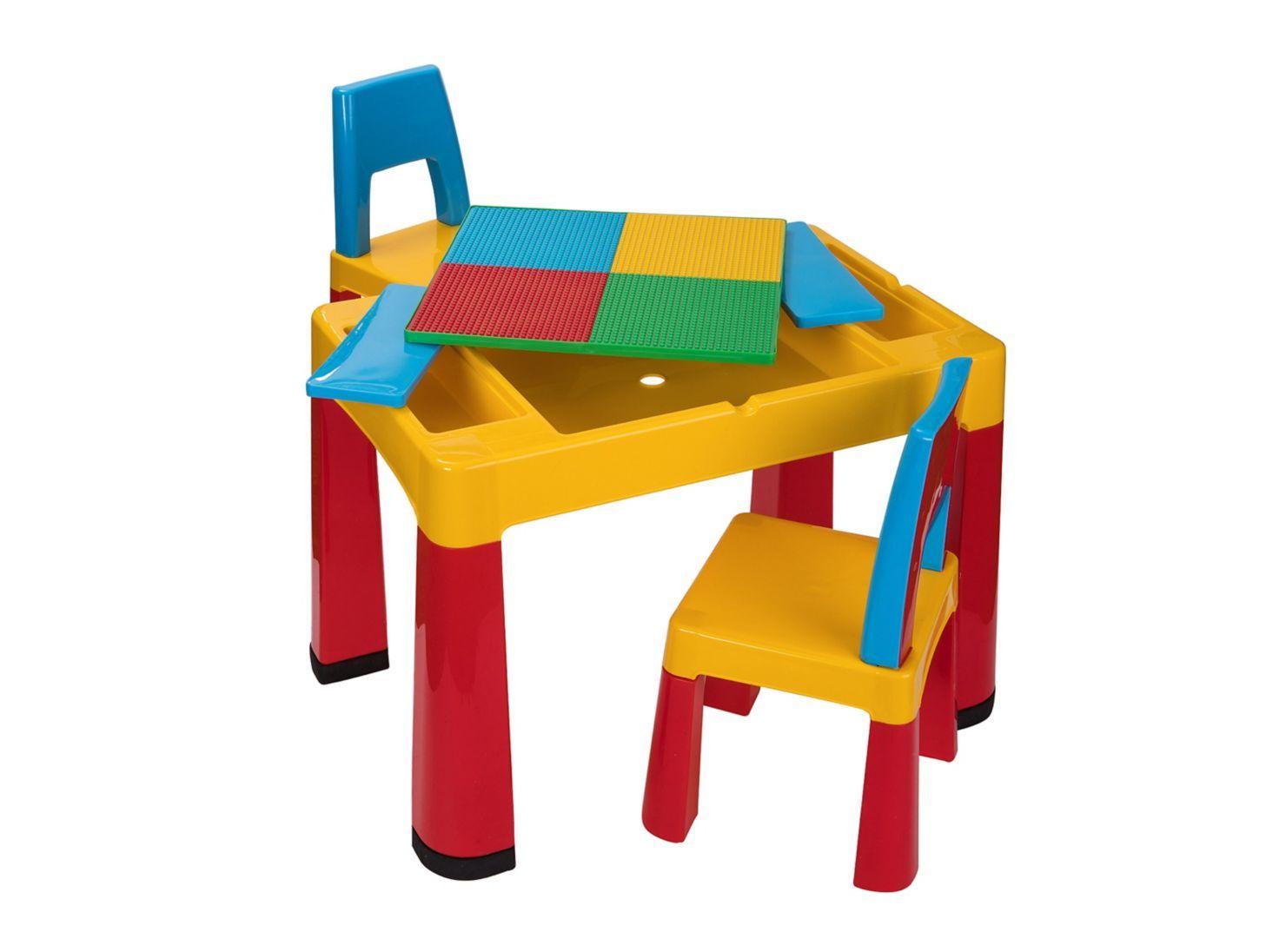 Set Mesa Plastico con Sillas Colores Kidscool-1