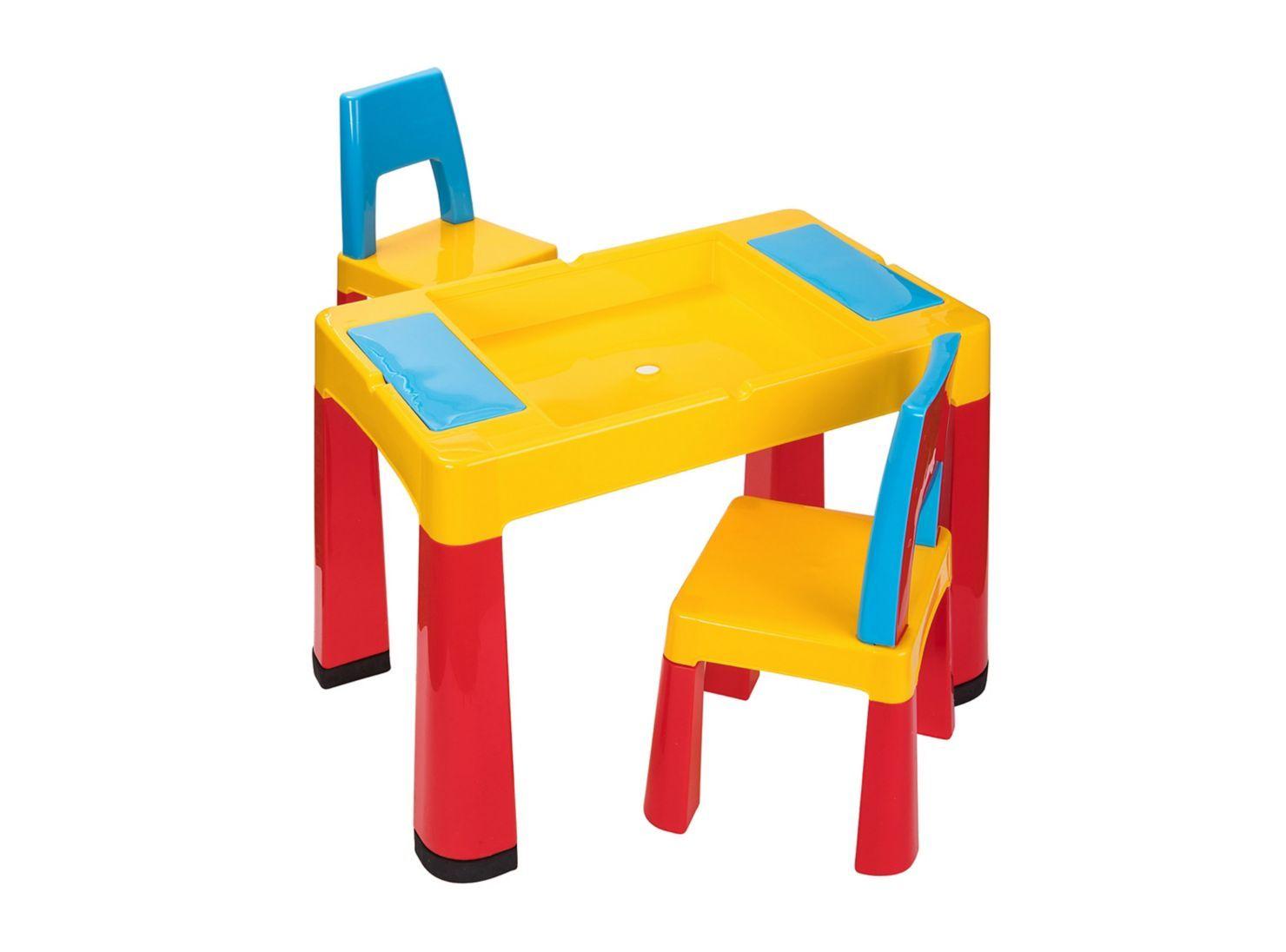Set Mesa Plastico con Sillas Colores Kidscool-2