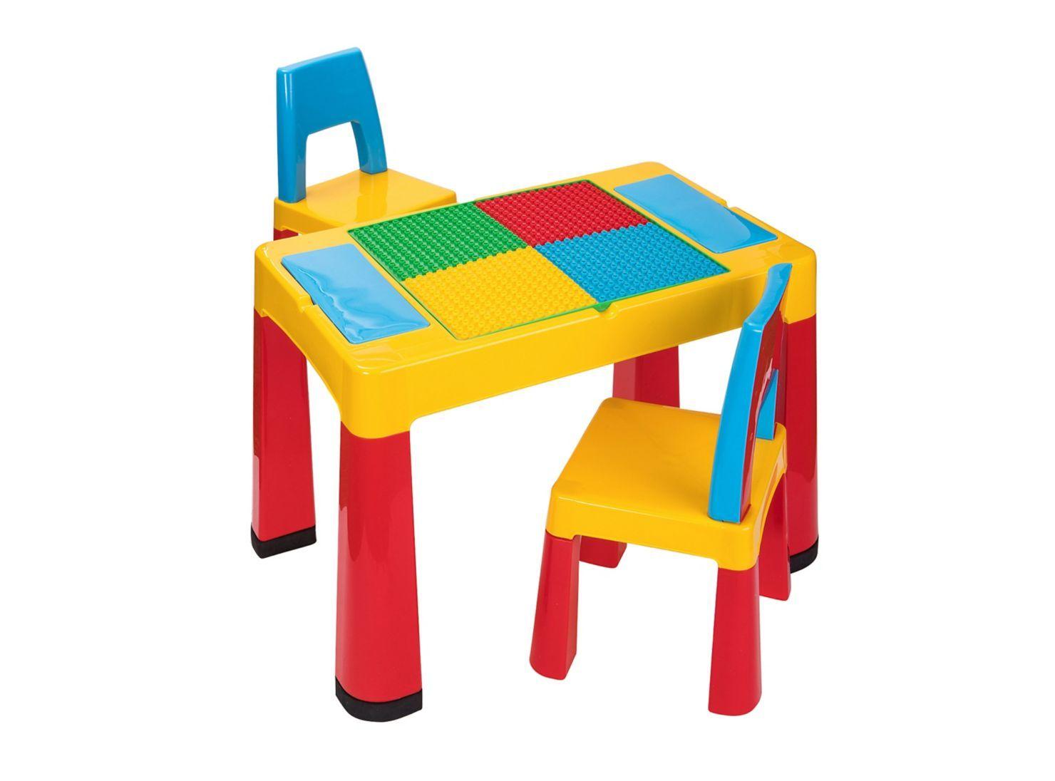Set Mesa Plastico con Sillas Colores Kidscool-0
