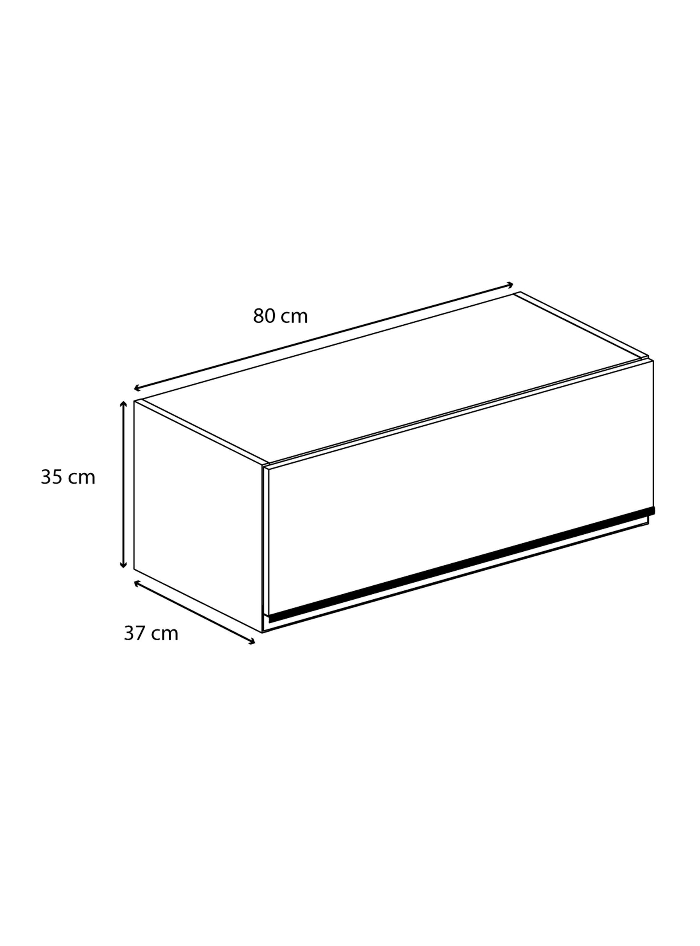 Mueble Aéreo 80 cm con Puerta Nox-1