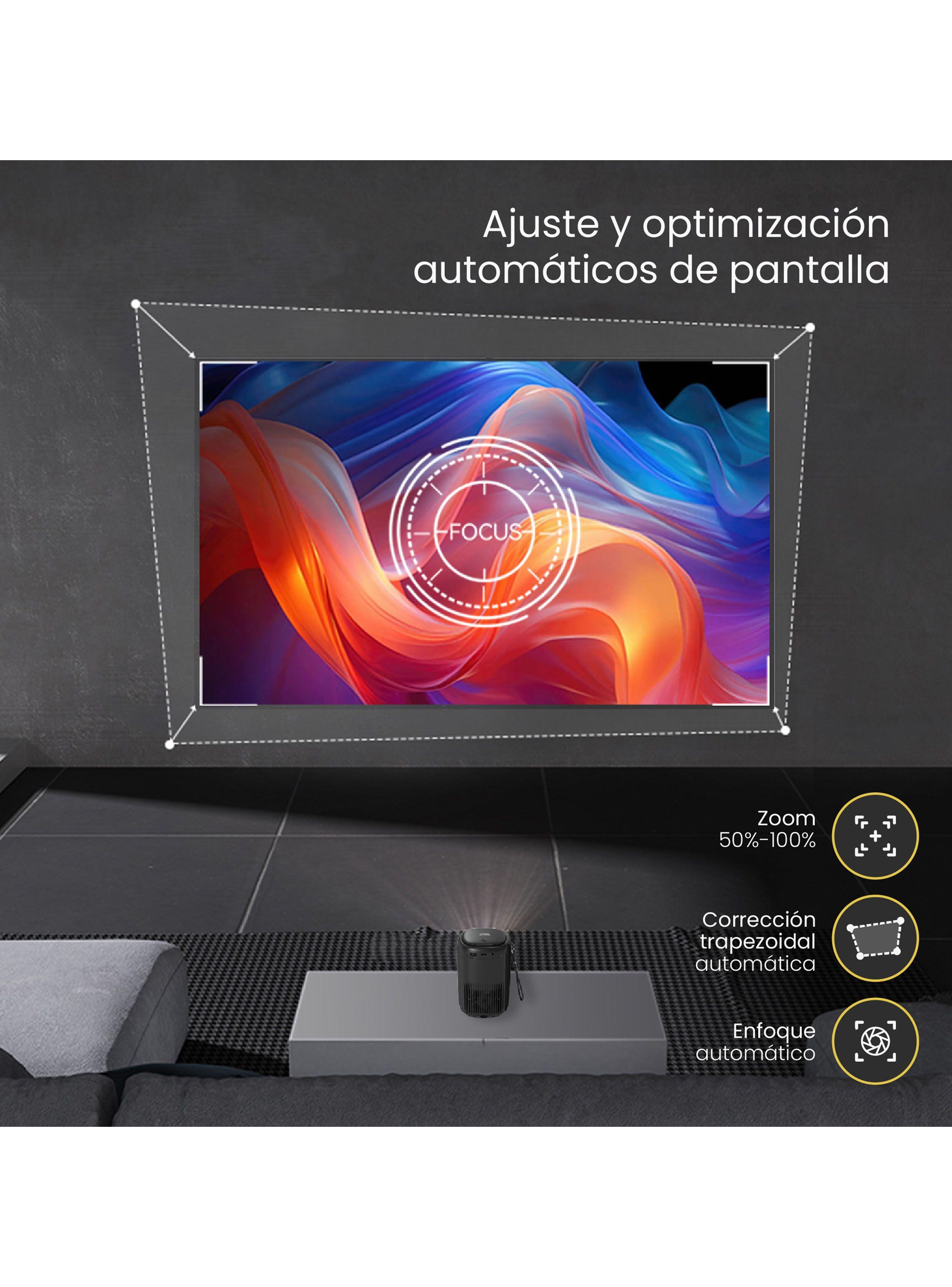 Proyector Portátil Smart Nova 9000 lm WiFi Bluetooth-5