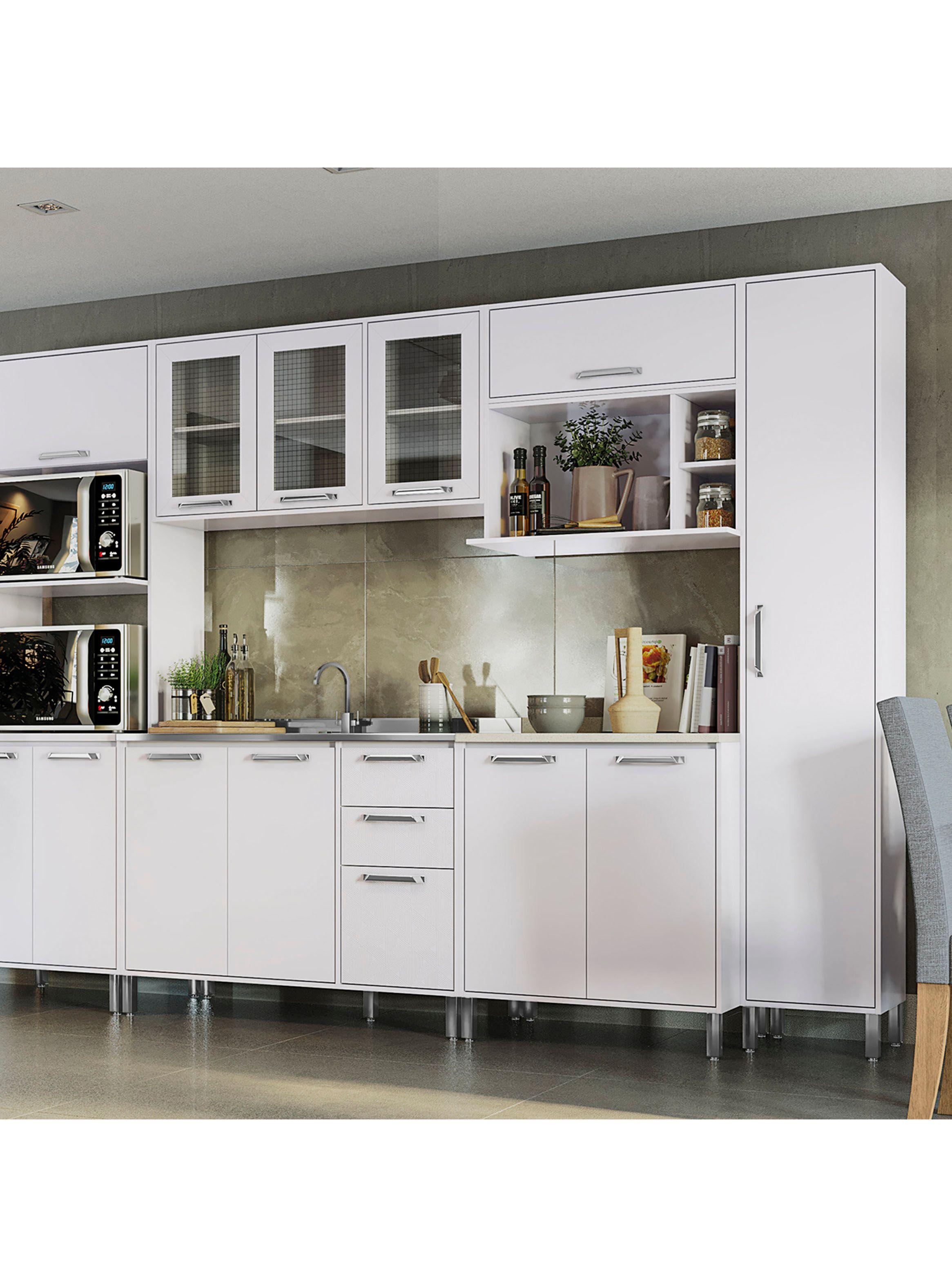 Mueble para Cocina con Puerta y 4 Repisas Geometric-3