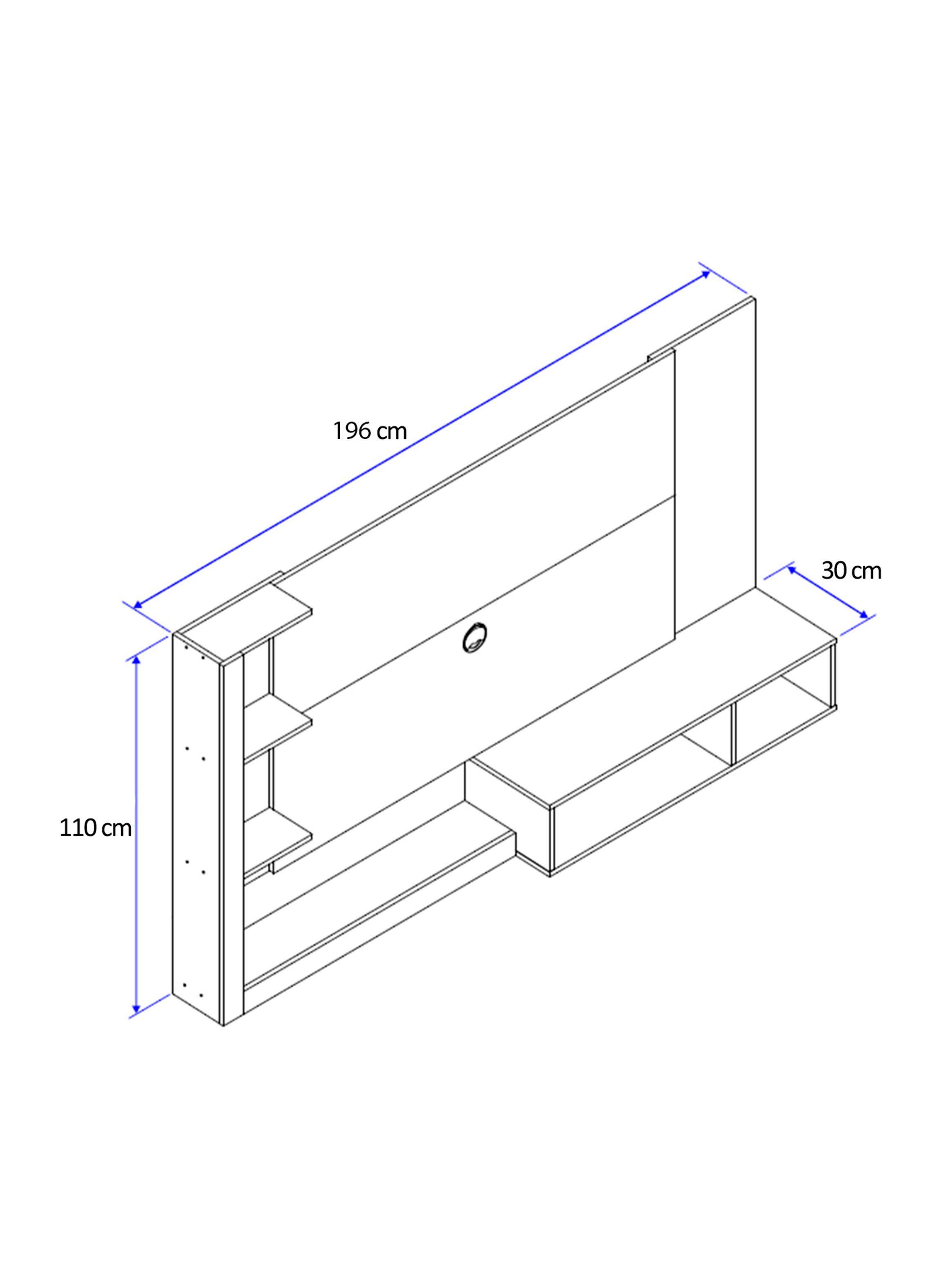 Panel Tv 60" Habitat-1