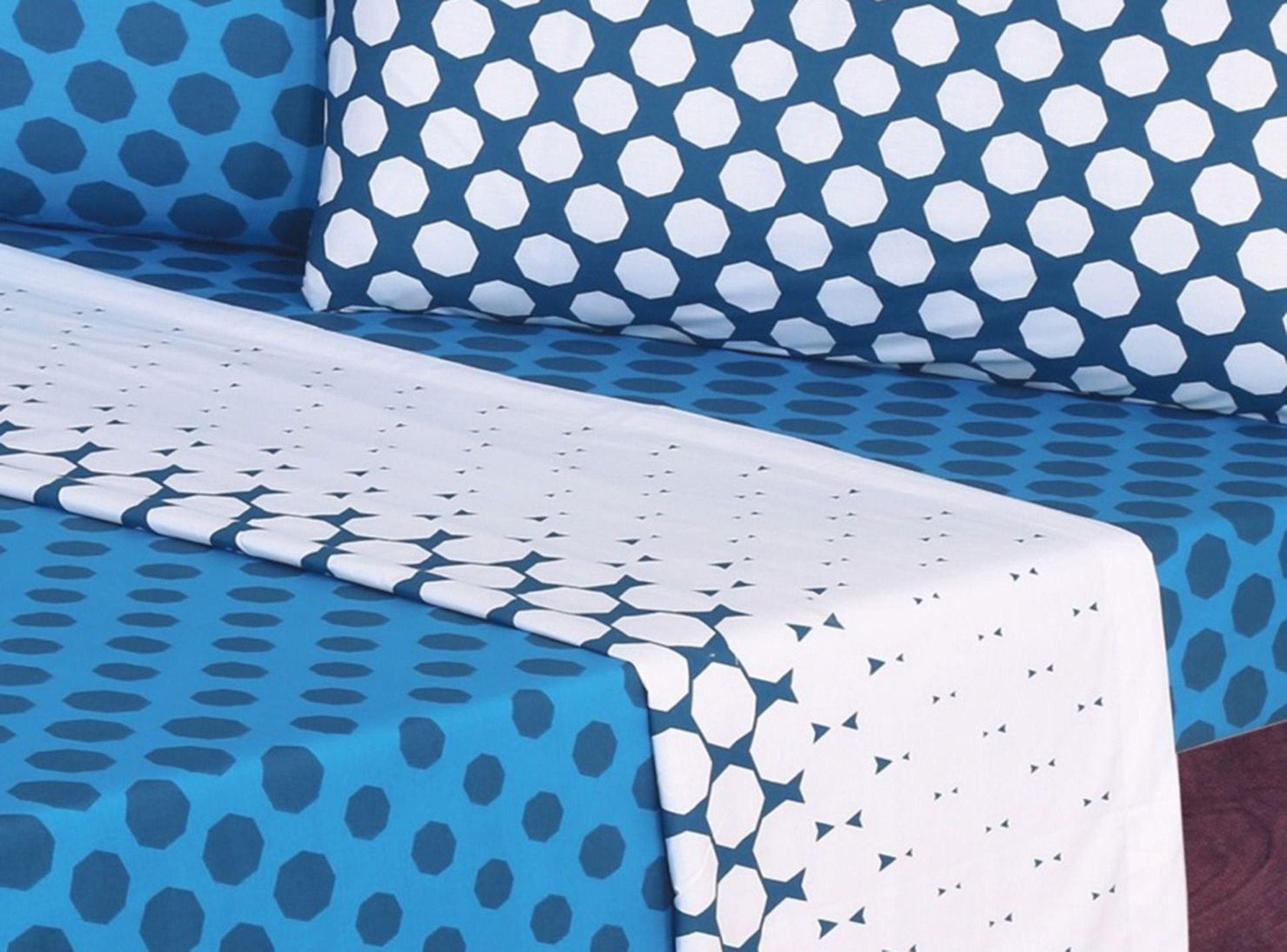 Sábanas 2 Plazas Mallorca 180 Hilos Pixel-0