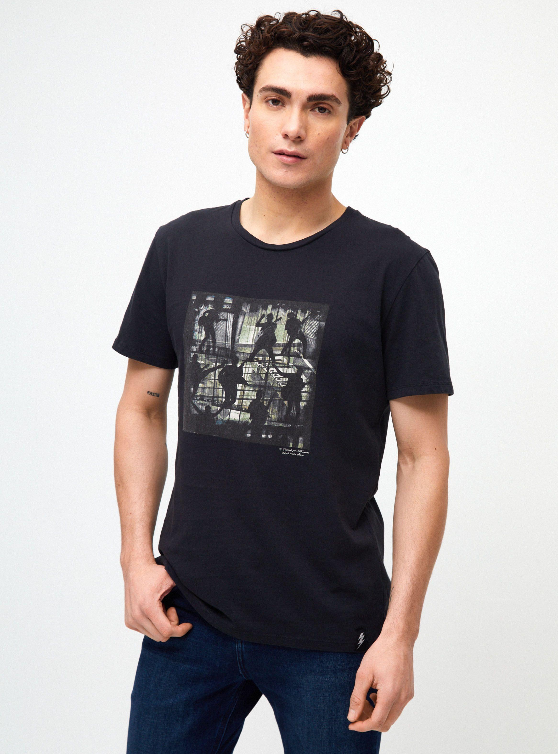 Polera Manga Corta Beto Cuevas-0