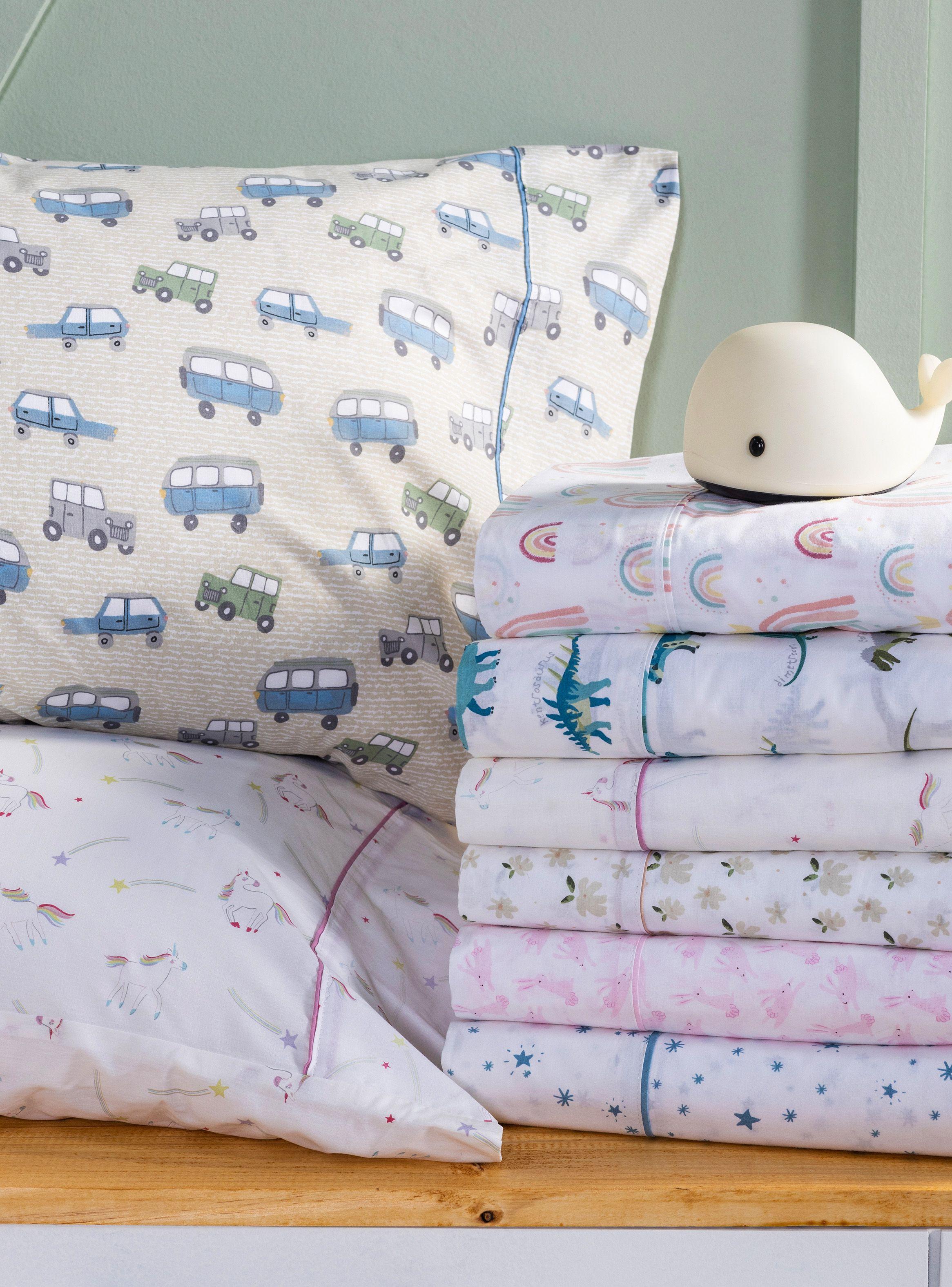 Sábanas 1.5 Plaza 180 Hilos Estampadas Infantil-4