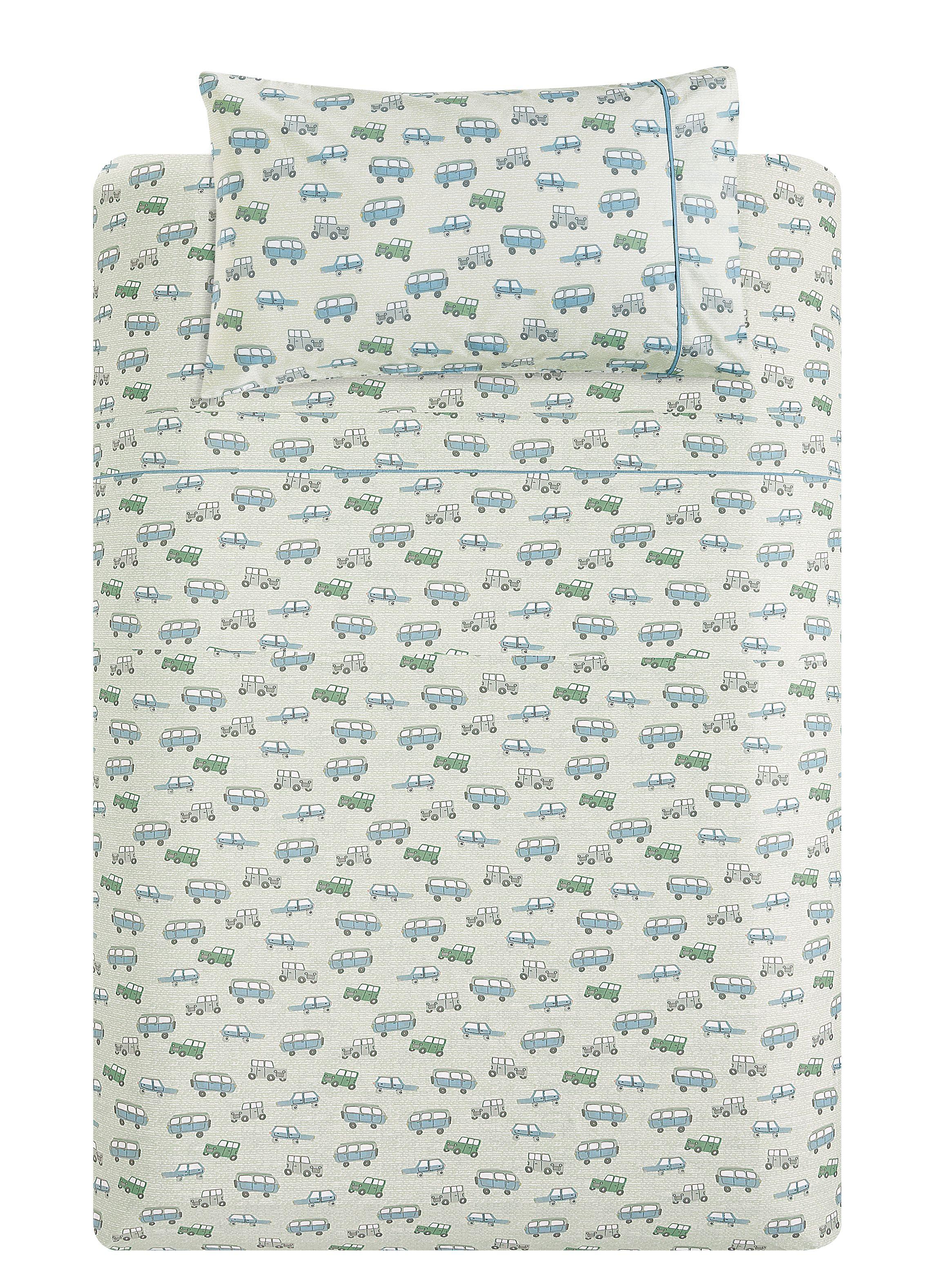 Sábanas 1.5 Plaza 180 Hilos Estampadas Infantil-3