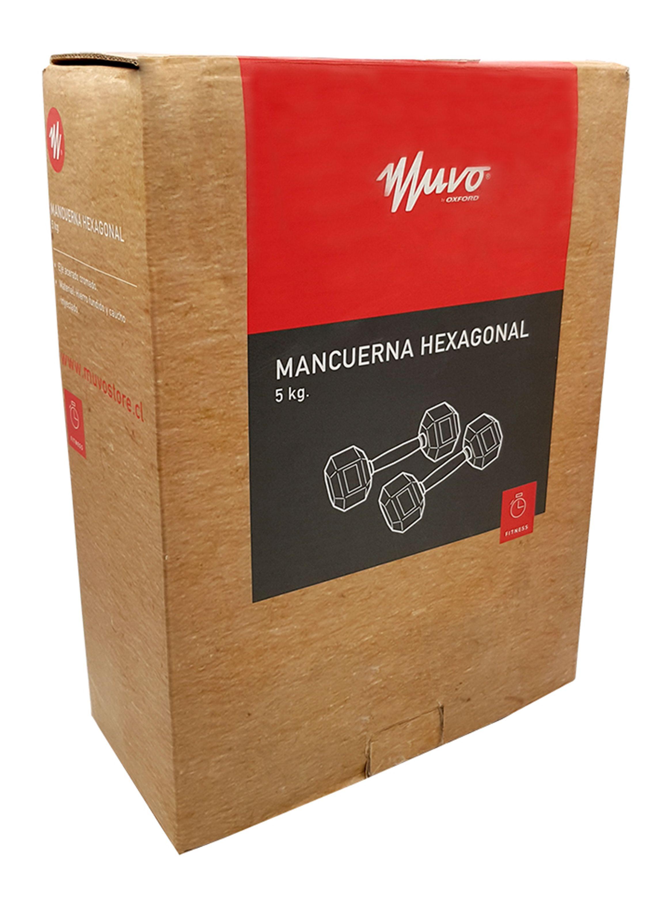 Mancuerna Clásica Hexagonal 5Kg-0