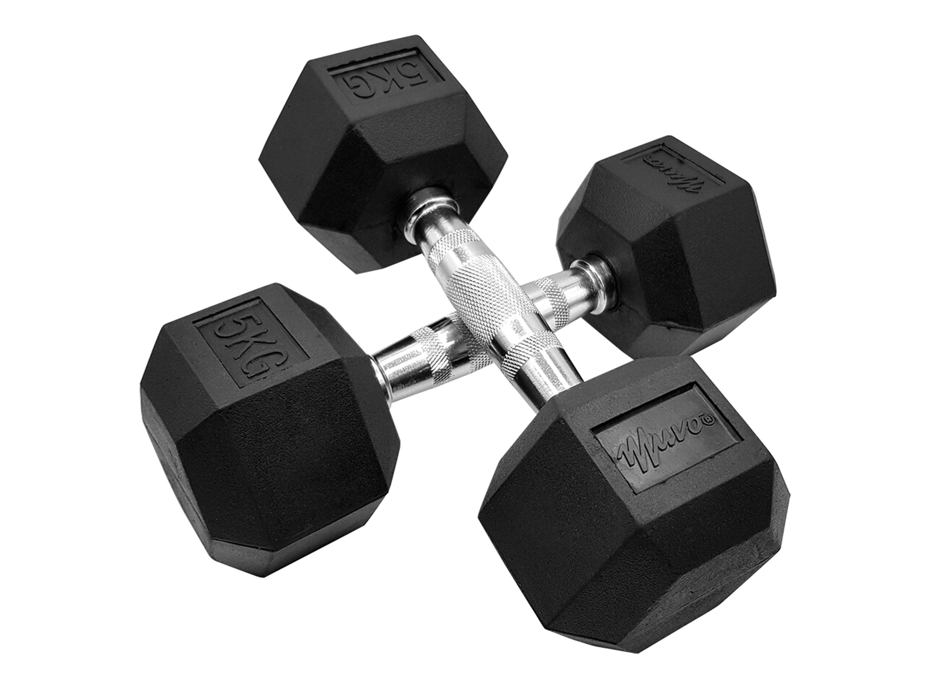 Mancuerna Clásica Hexagonal 5Kg-2