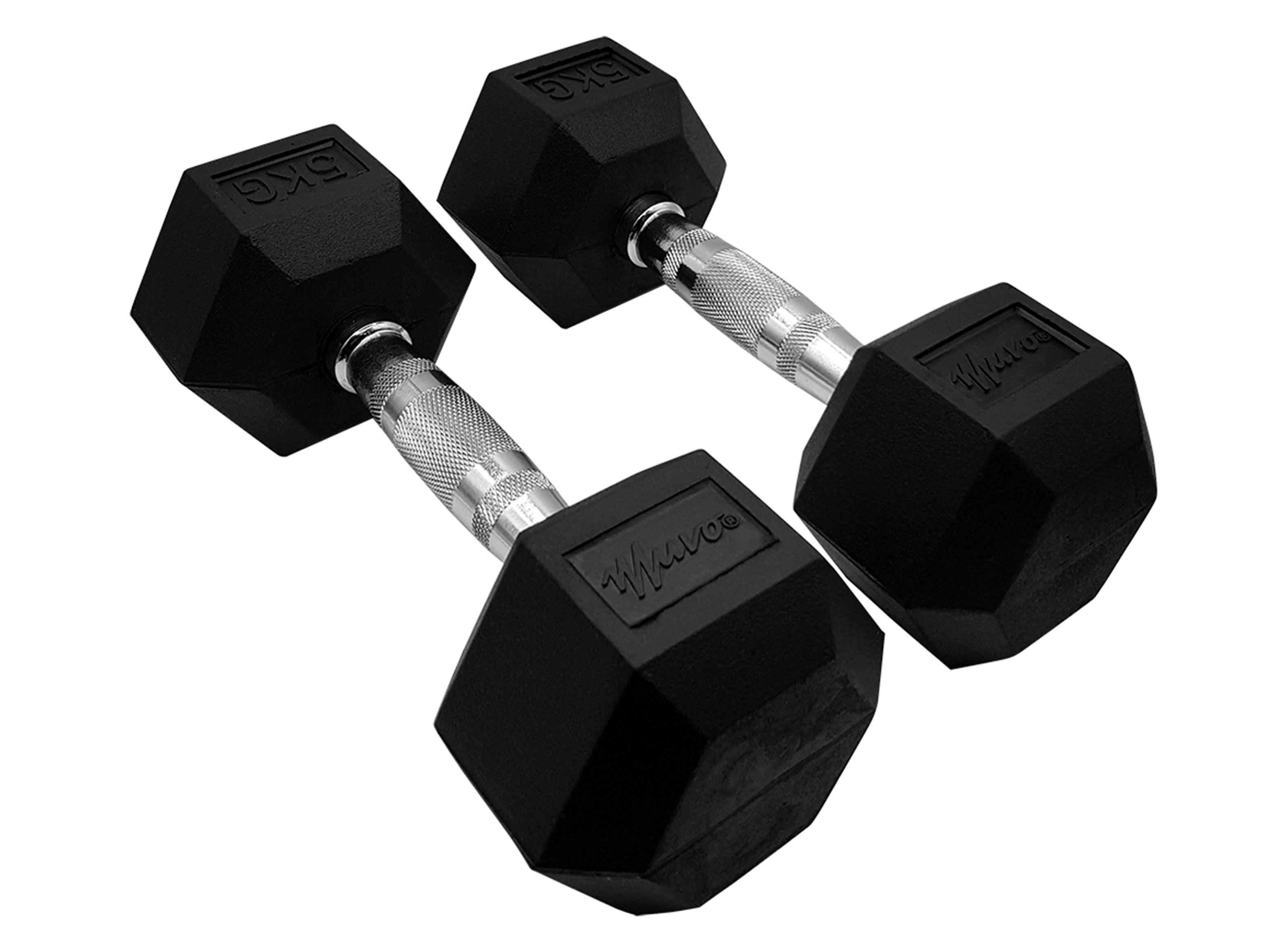 Mancuerna Clásica Hexagonal 5Kg-3