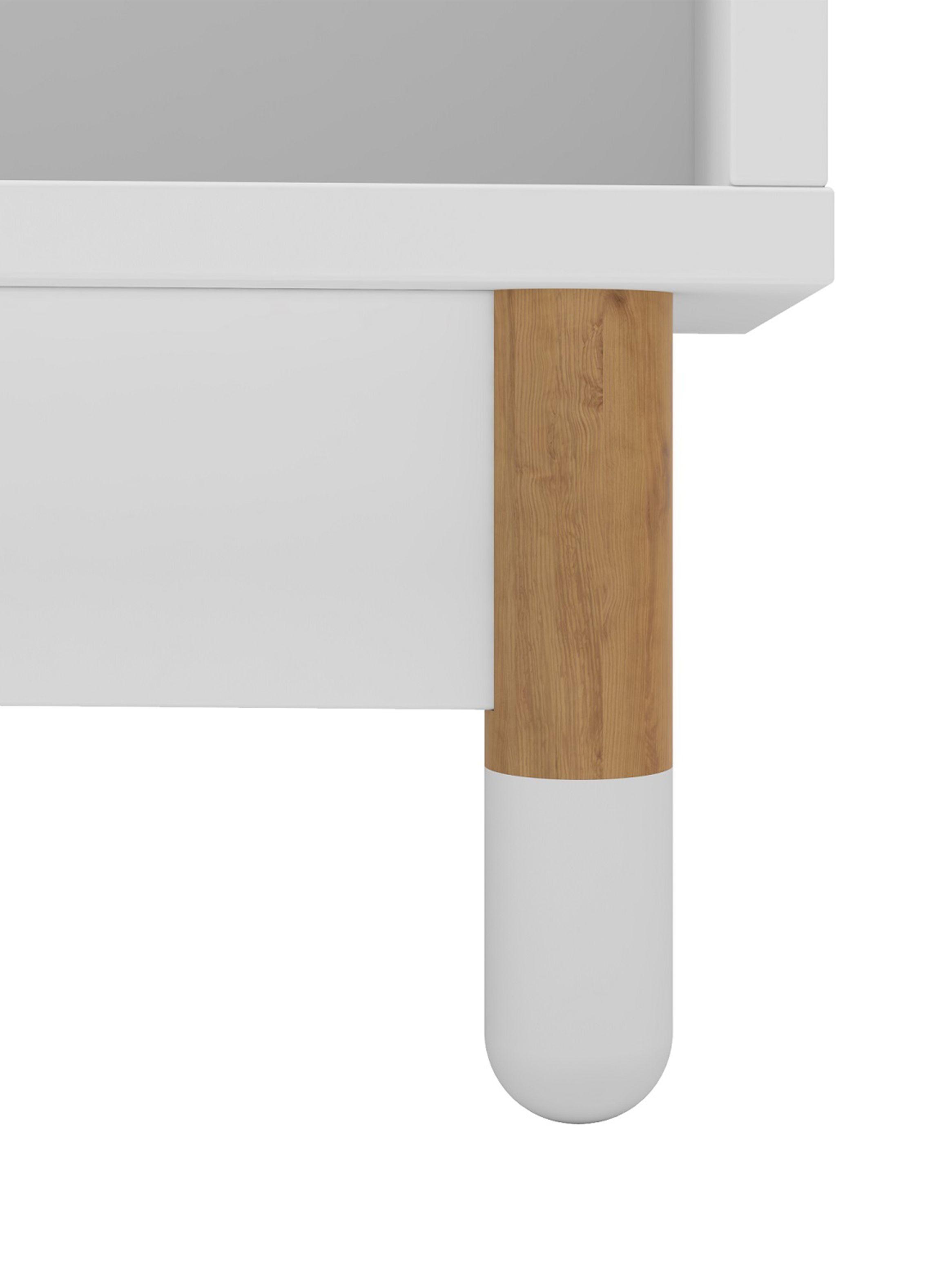 Rack Tv Sugar Land 1 Puerta Blanco-3