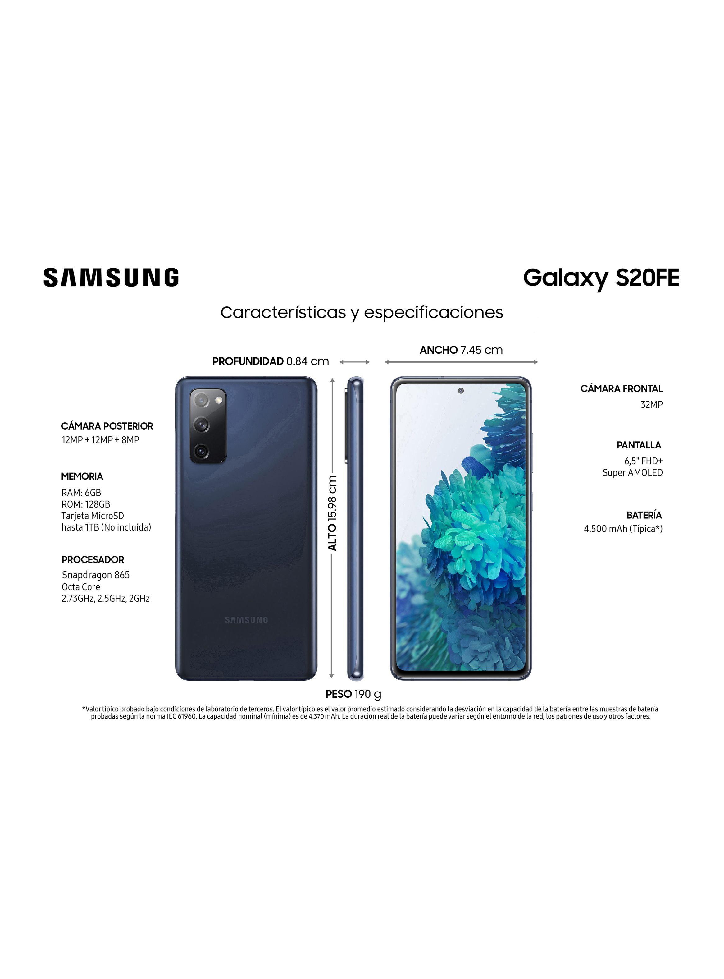 Smartphone Galaxy S20FE 128GB Cloud Navy Liberado-1