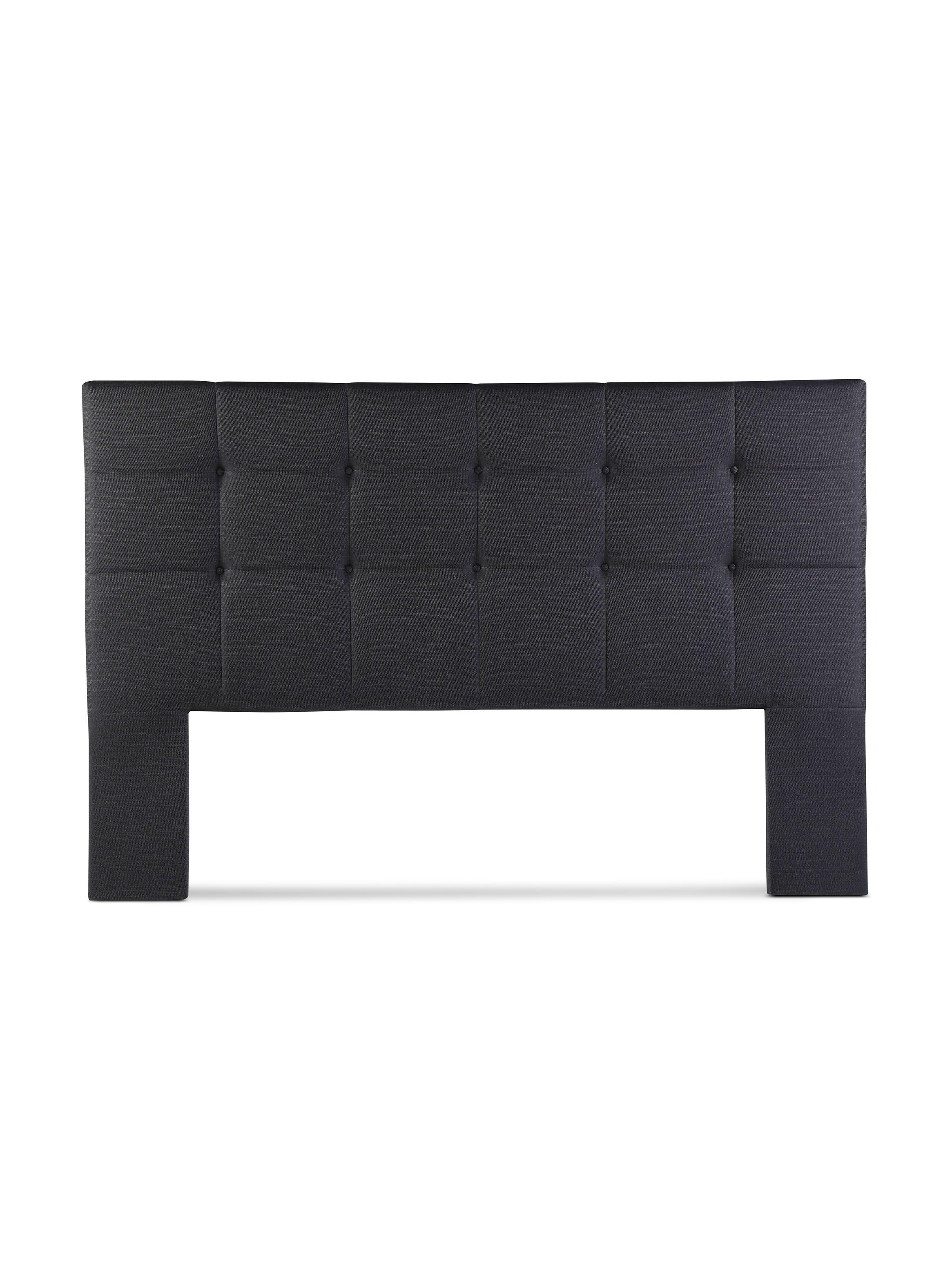 Set Muebles Dormitorio Issey: Respaldo King + Veladores Gráfito-2