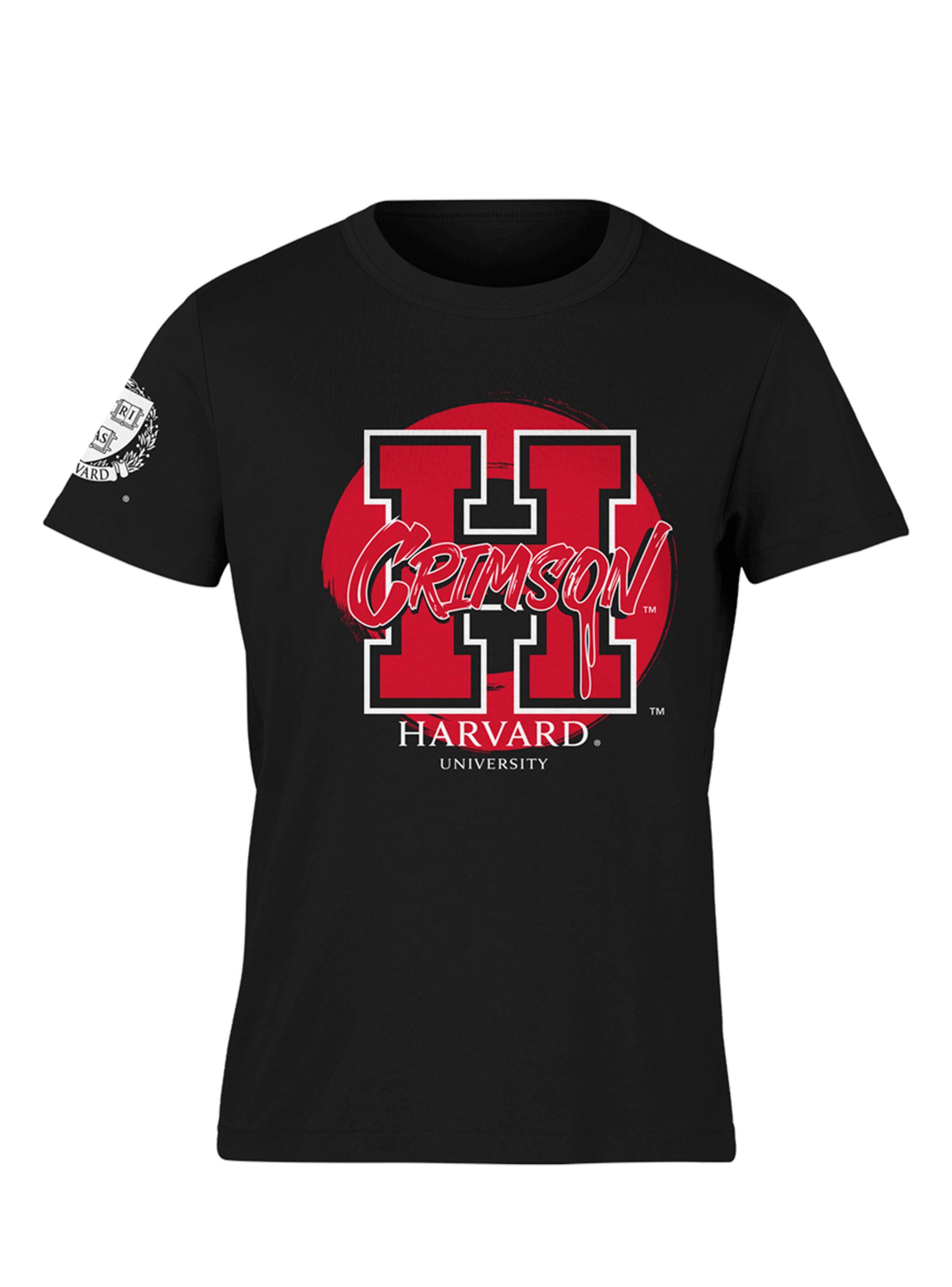 Polera Manga Corta Harvard Preppy StyleSingle Letter-0