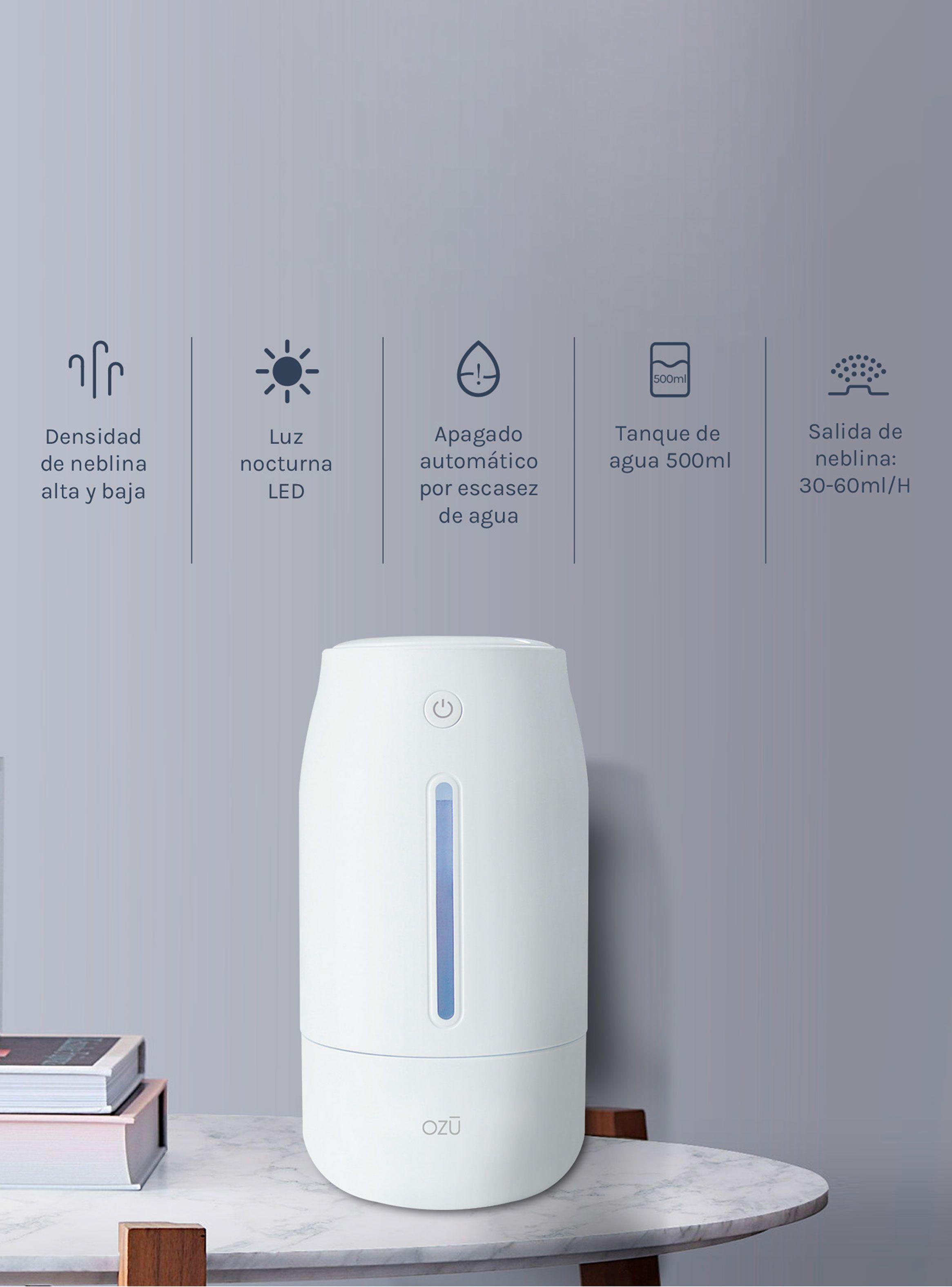 Humidificador de Aire Recargable Blanco UM-017-2