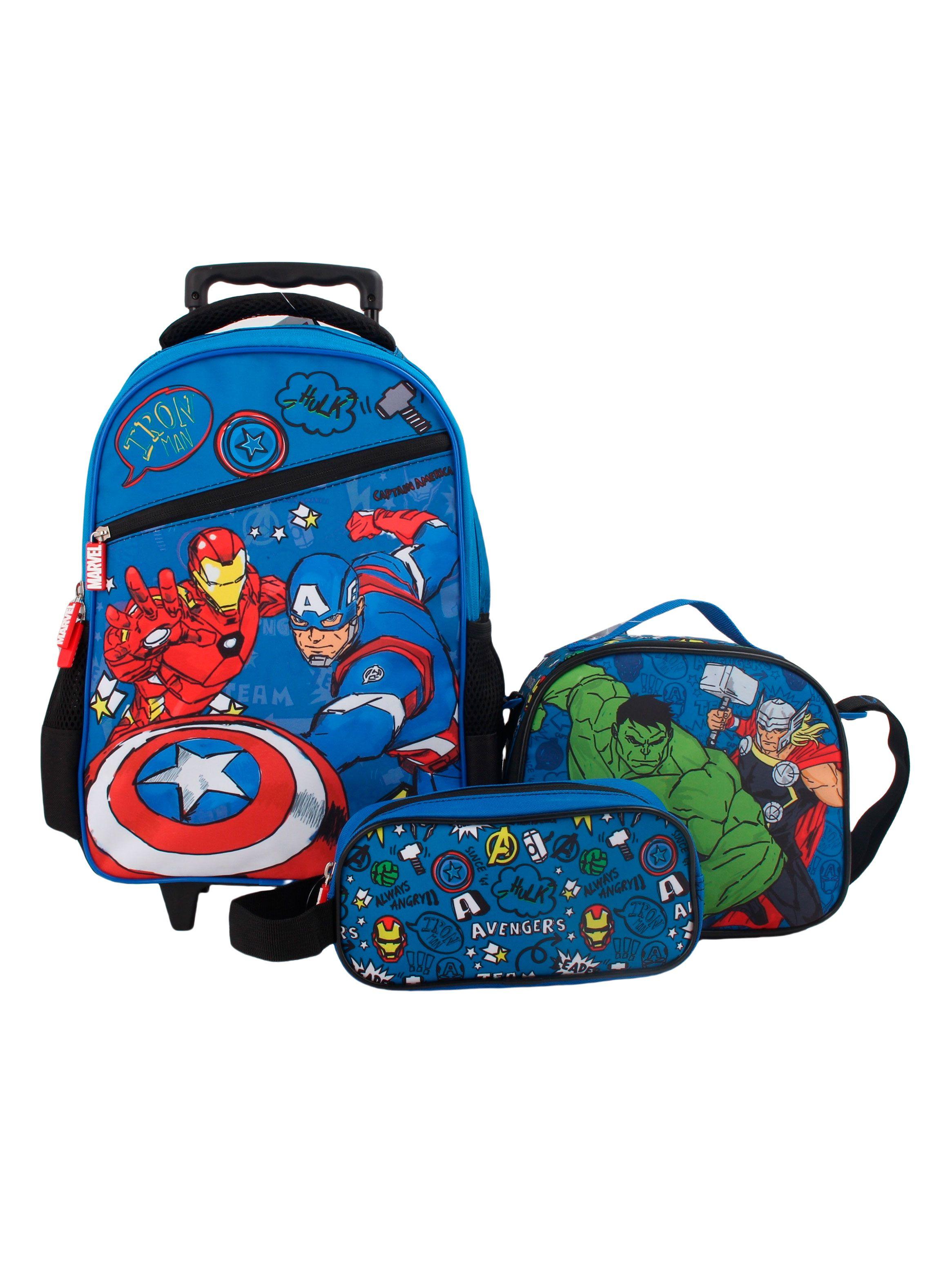Set con Ruedas 3 Piezas Avengers-0