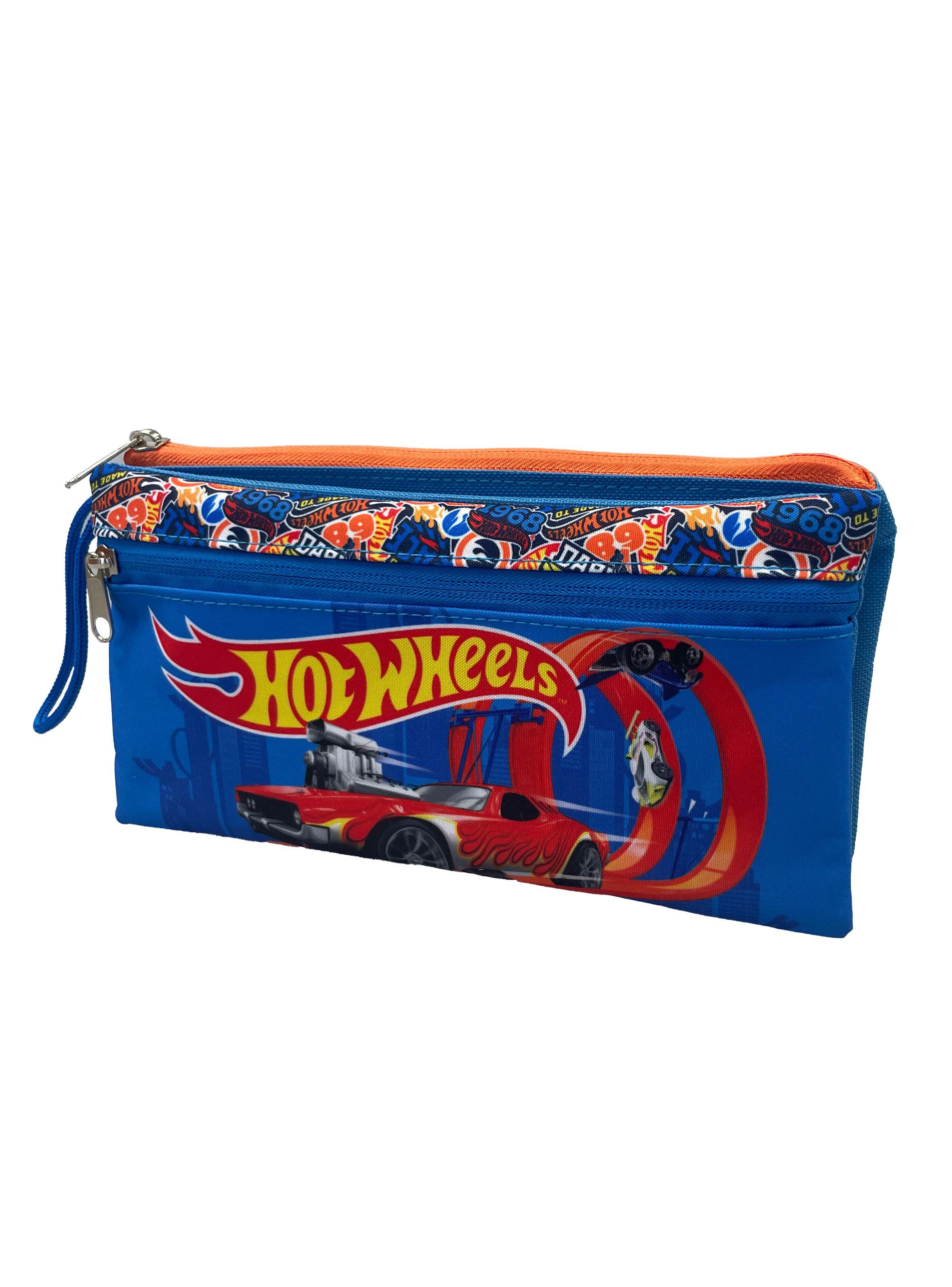 Estuche Doble Cierre Hot Wheels-1