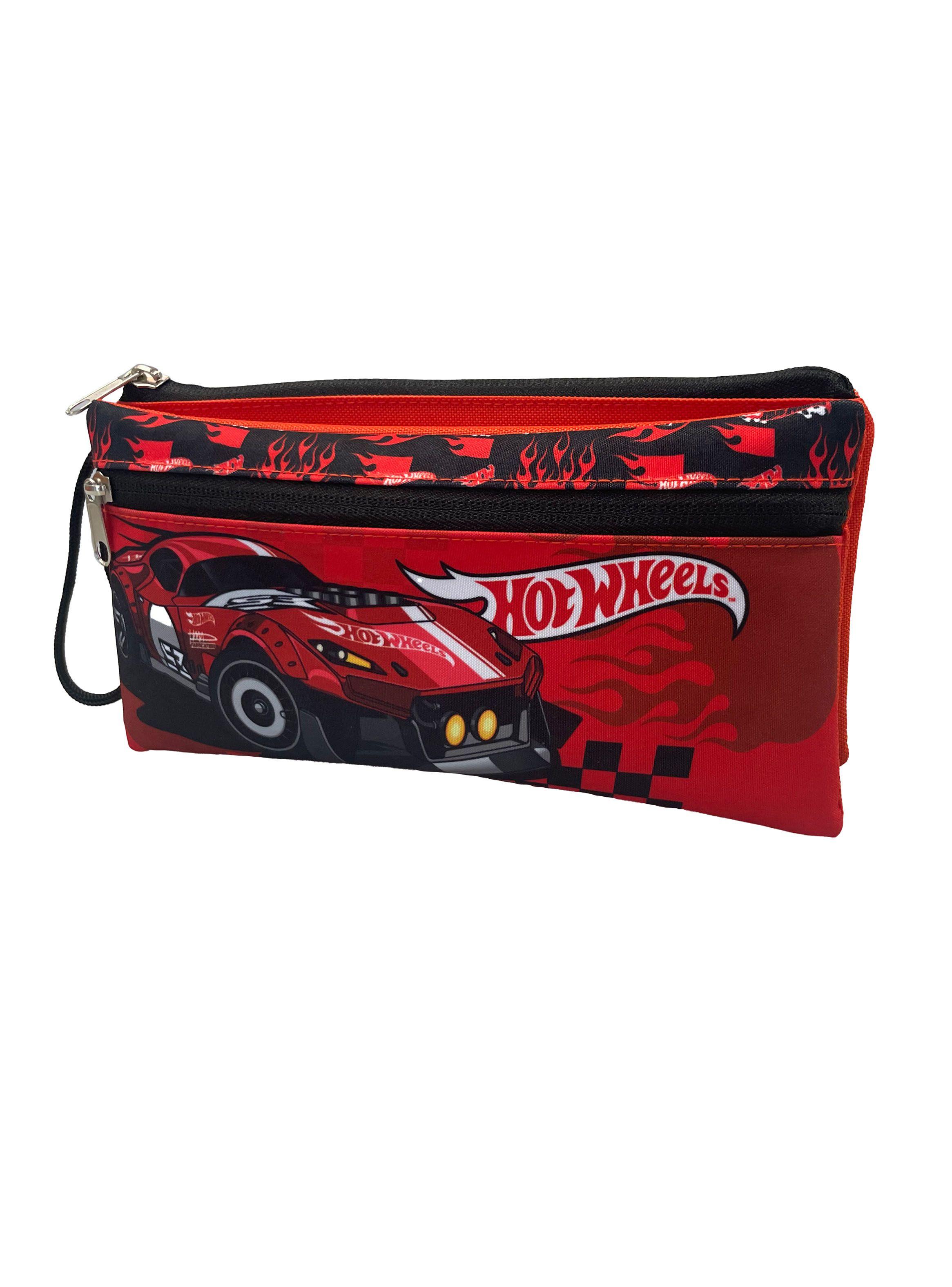 Estuche Doble Cierre Hot Wheels-2