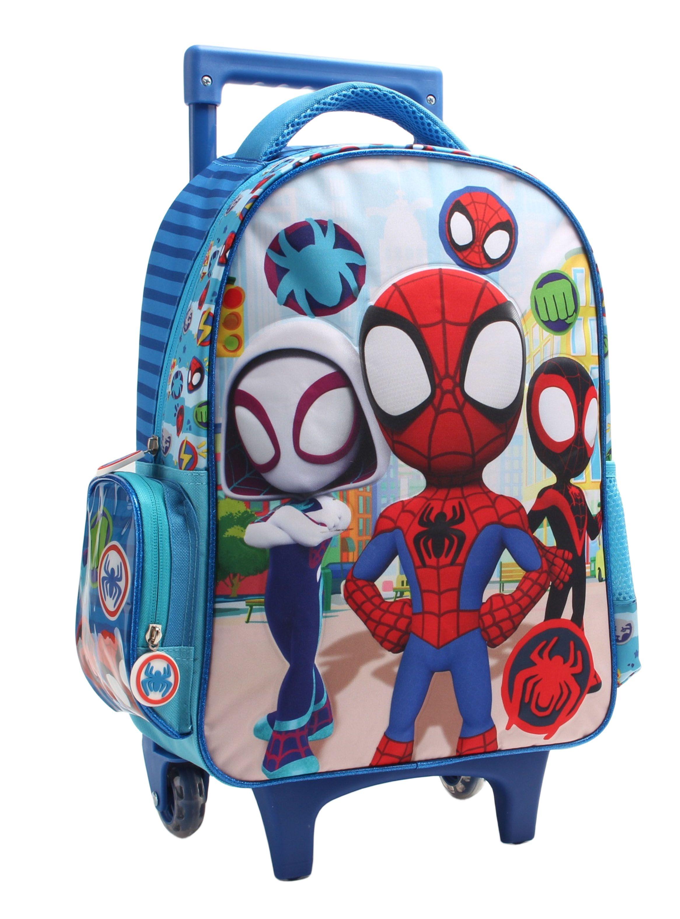 Mochila Infantil Spidey con Ruedas-2