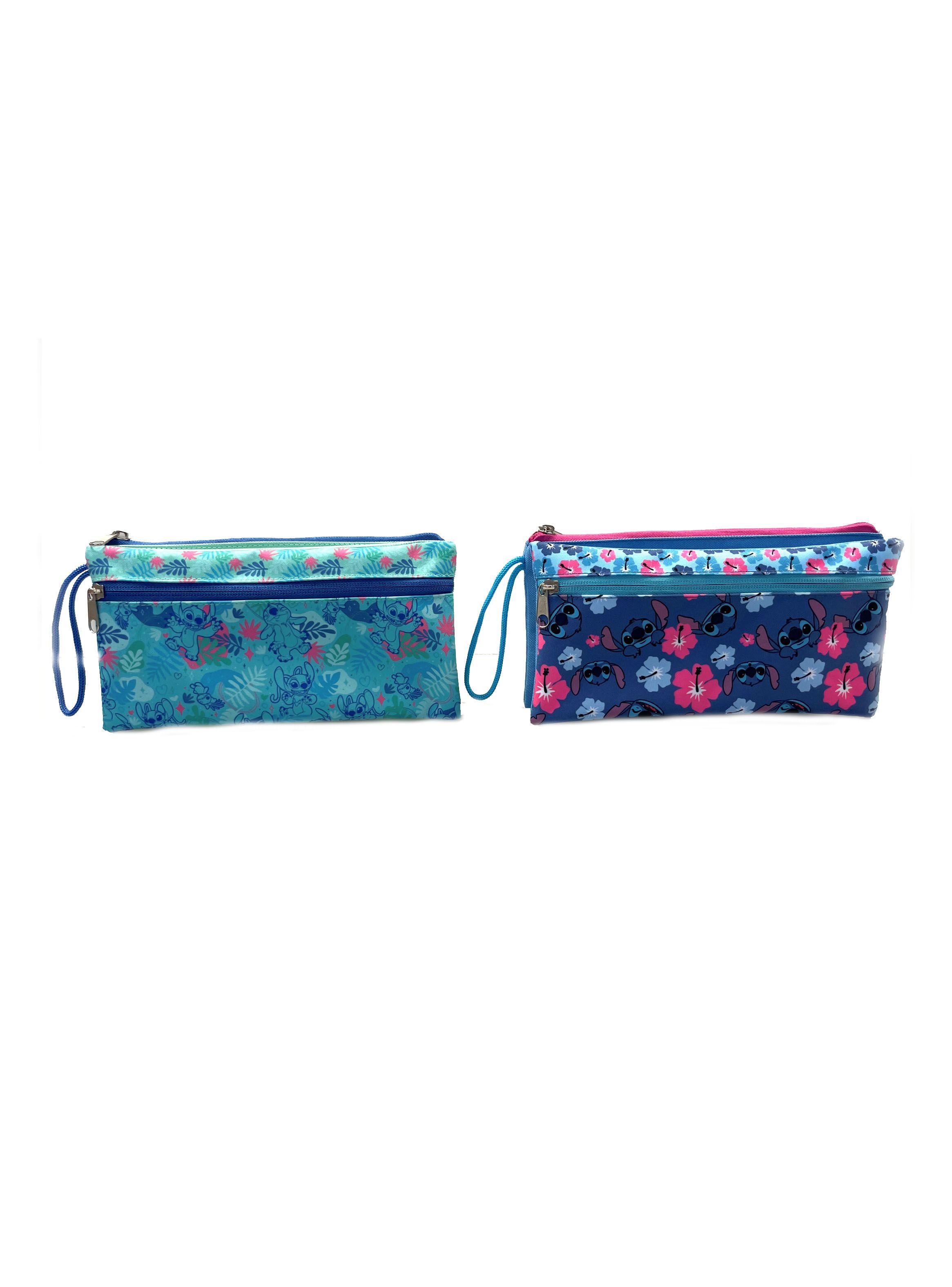 Estuche Doble Cierre 2 Diseños Stitch-0