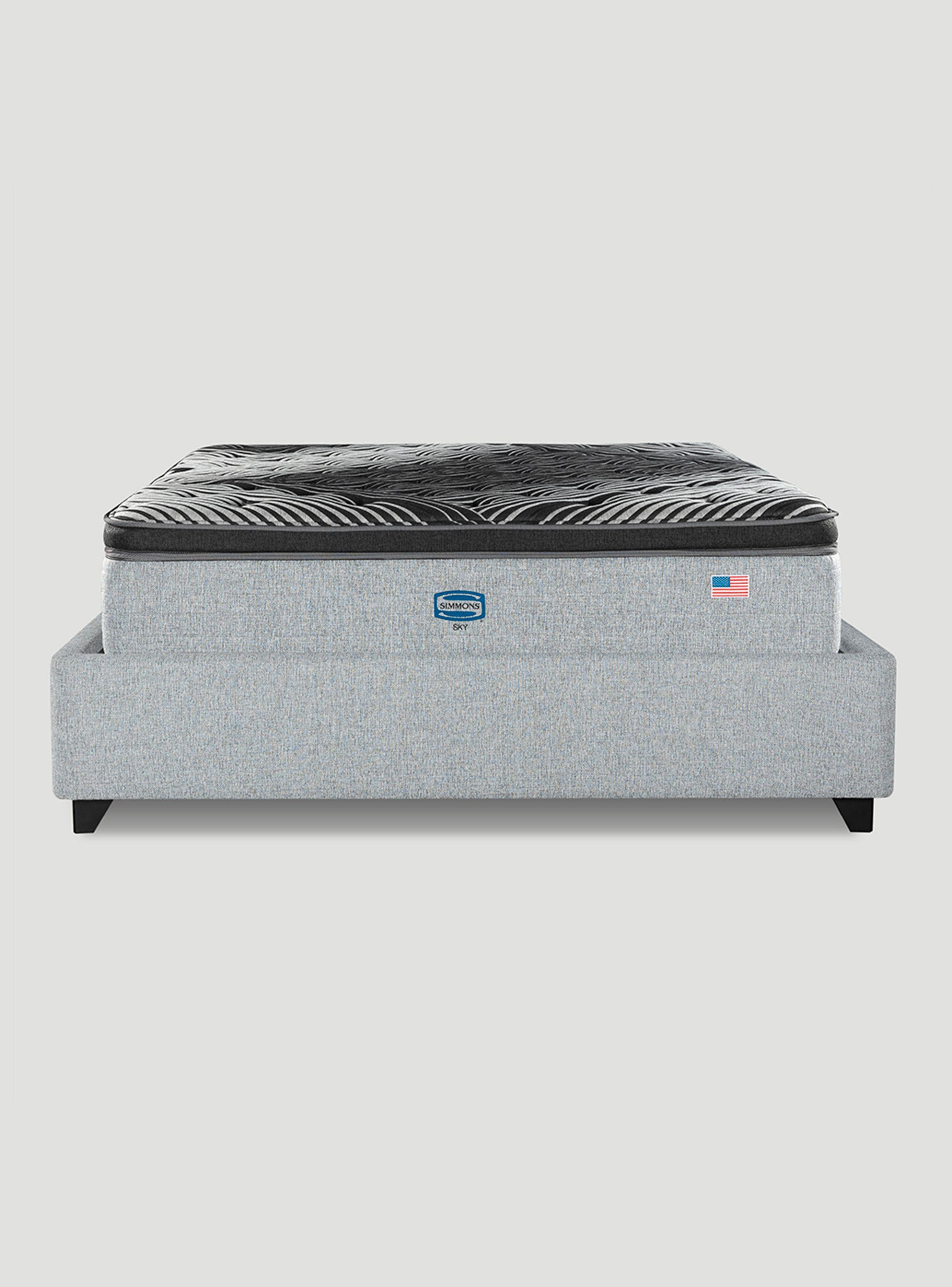 Cama Bignest Sky 2 Plazas Plata-1