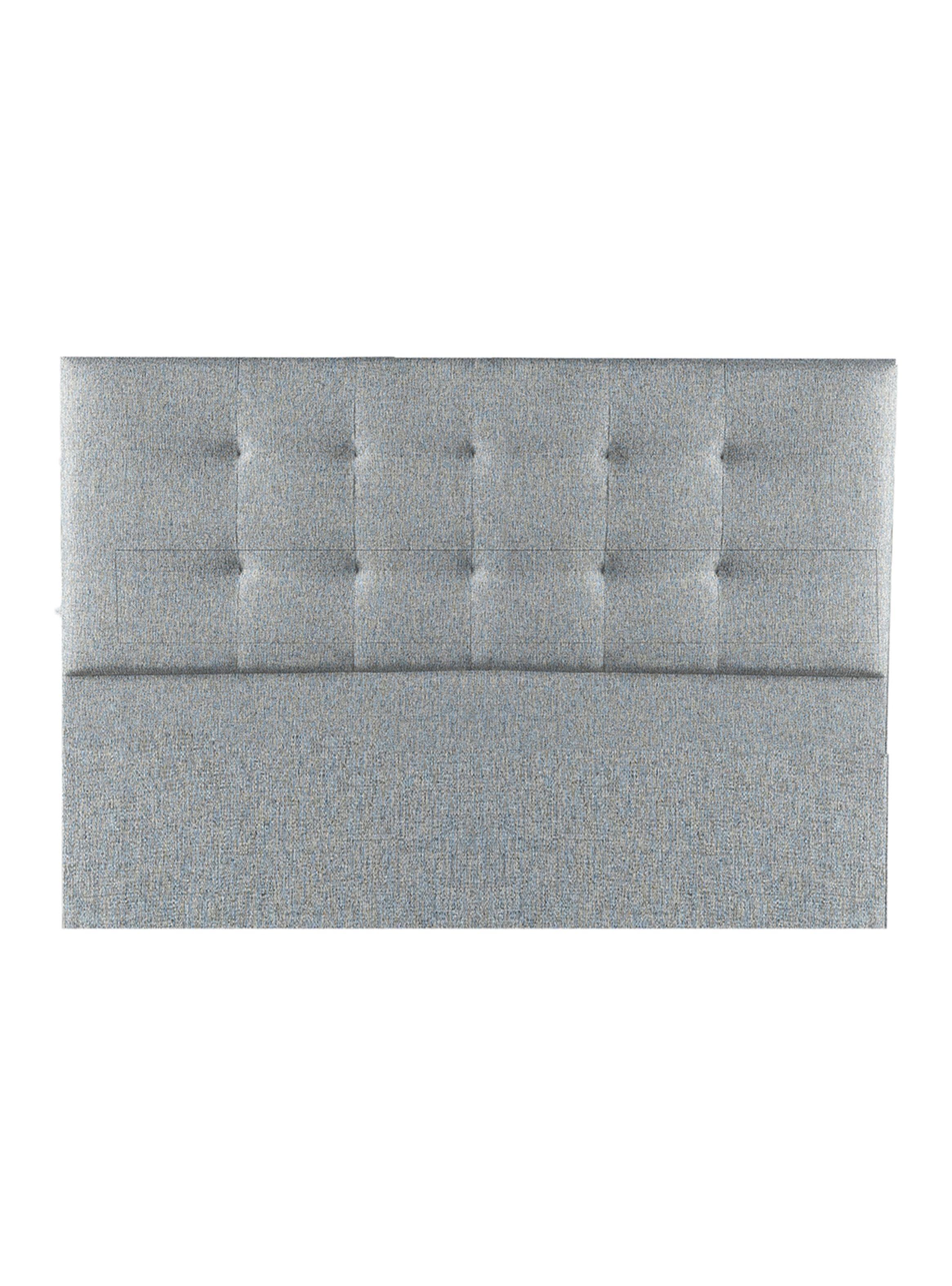 Cama Bignest Sunset 2 Plazas +  Respaldo Tignes Plata-2