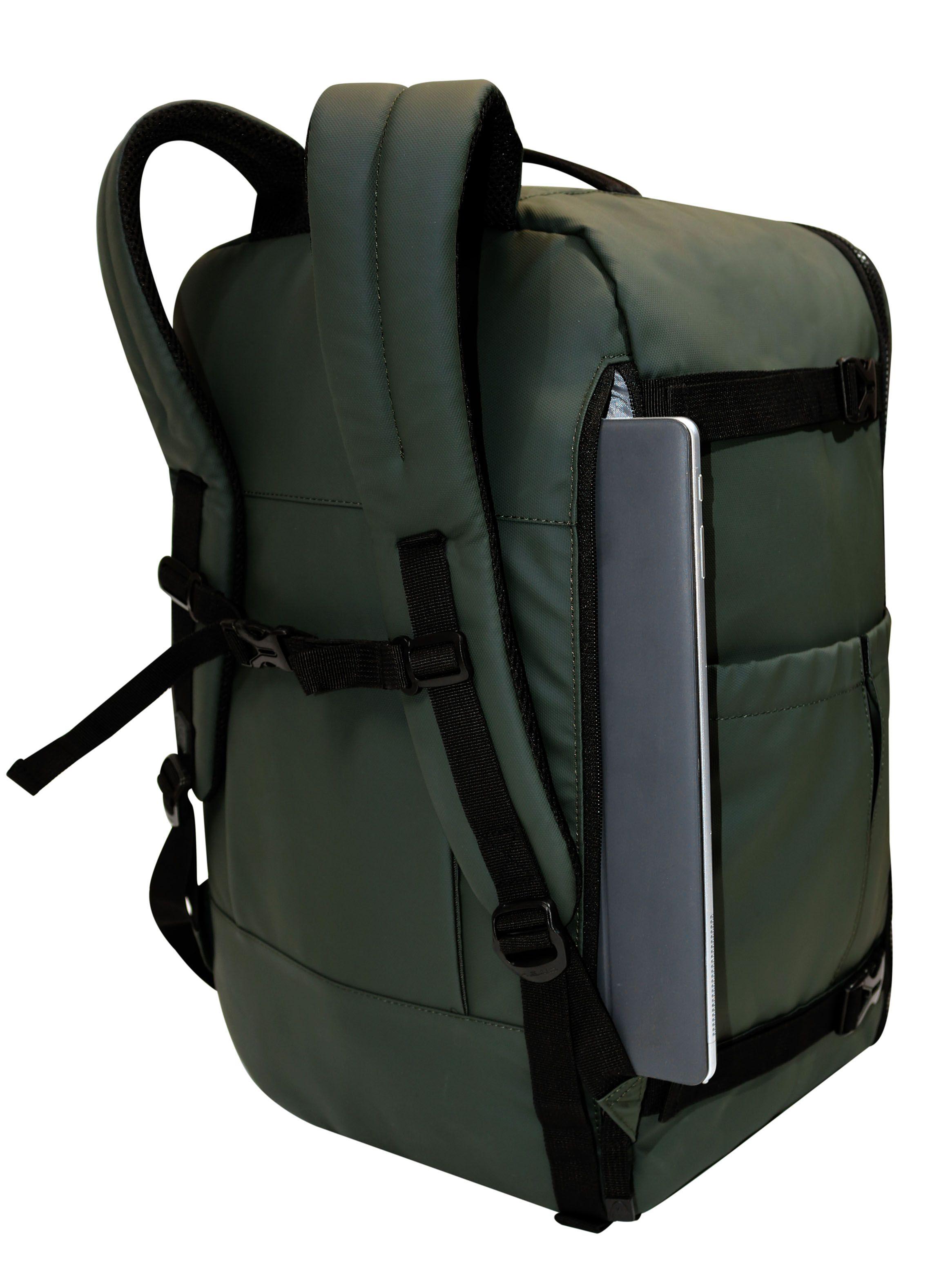 Mochila de Viaje Around Reverse Verde 58 Litros-4