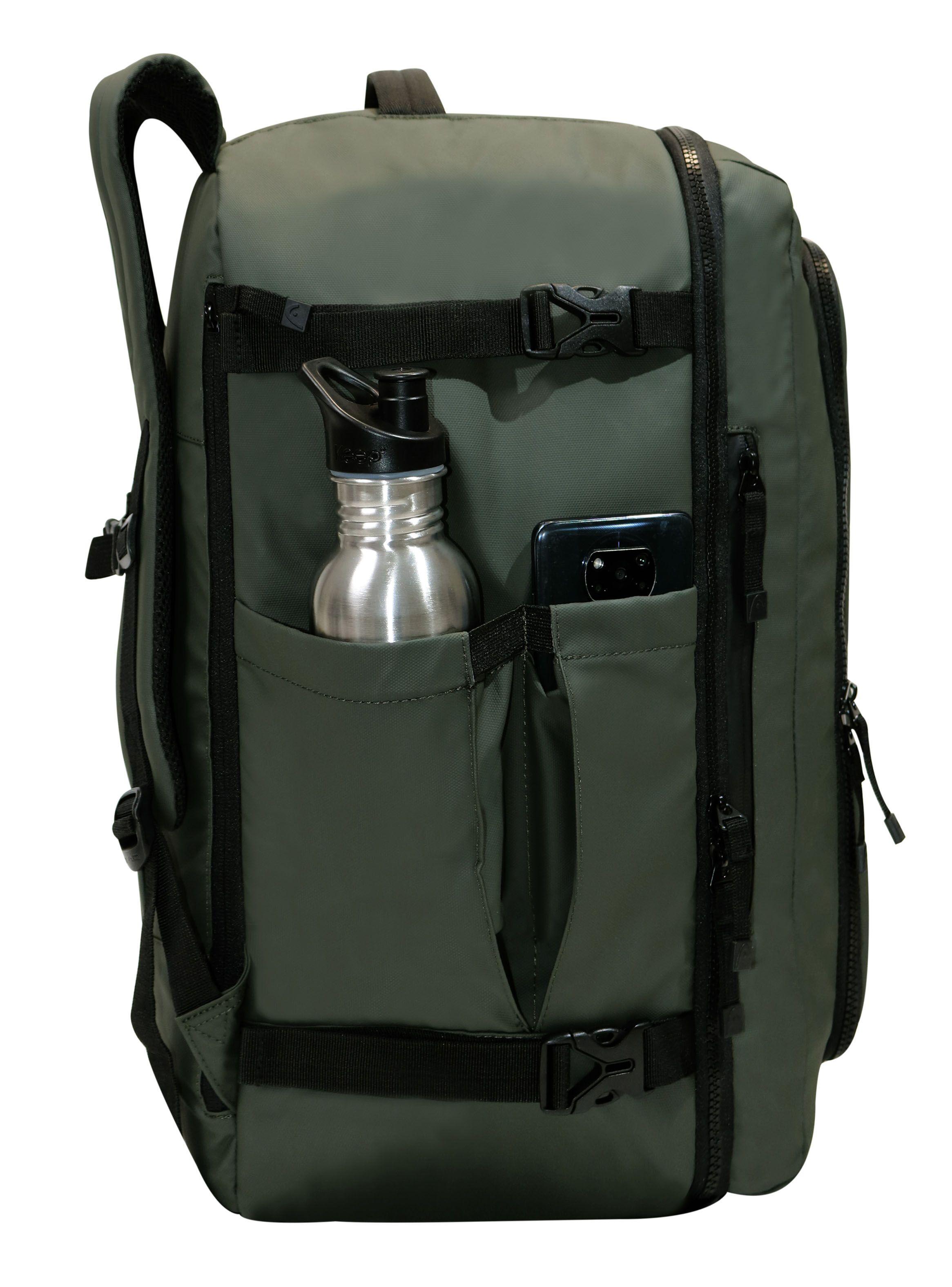 Mochila de Viaje Around Reverse Verde 58 Litros-1