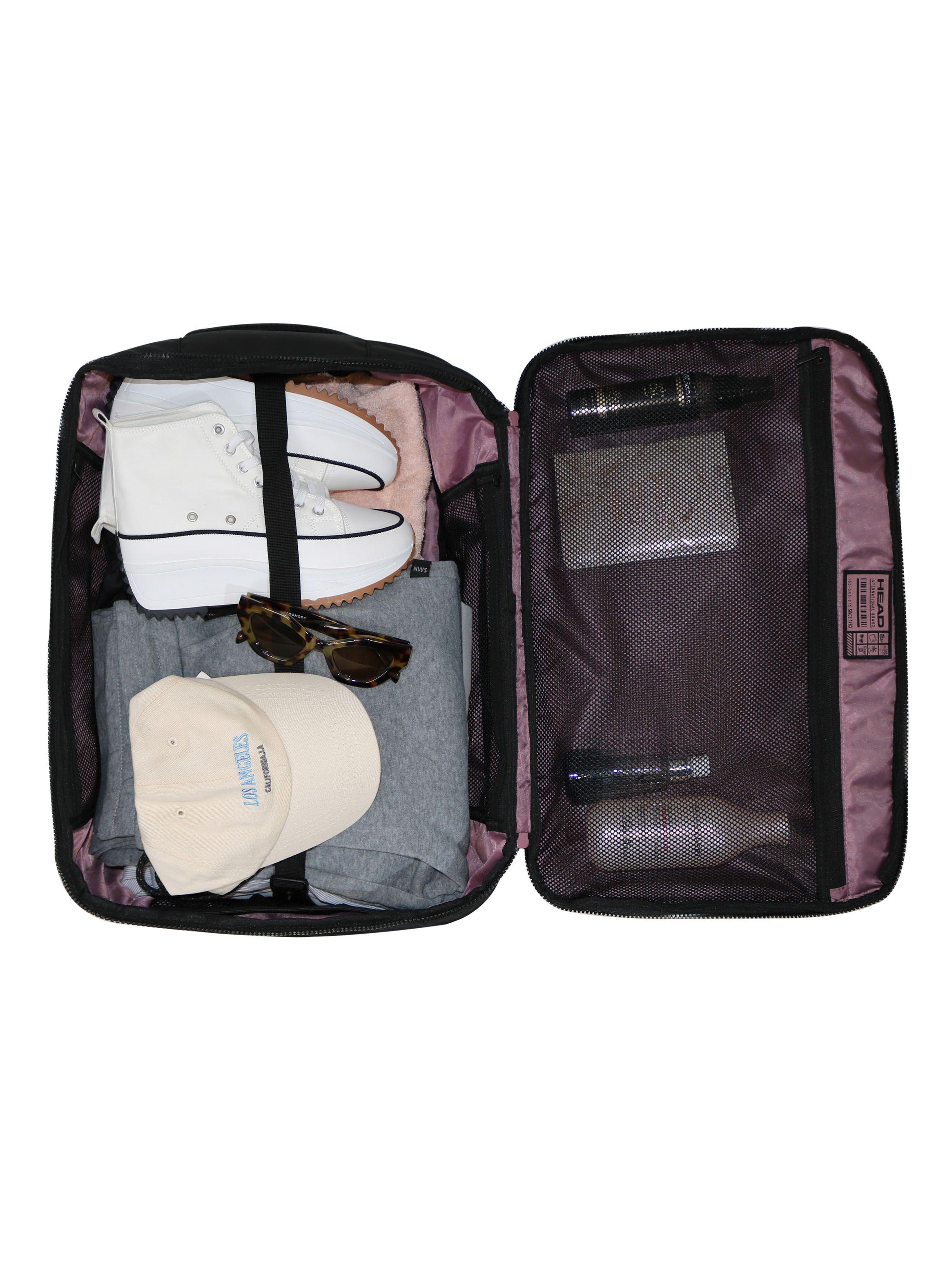 Mochila de Viaje Around Reverse Negro Malva 58 Litros-4