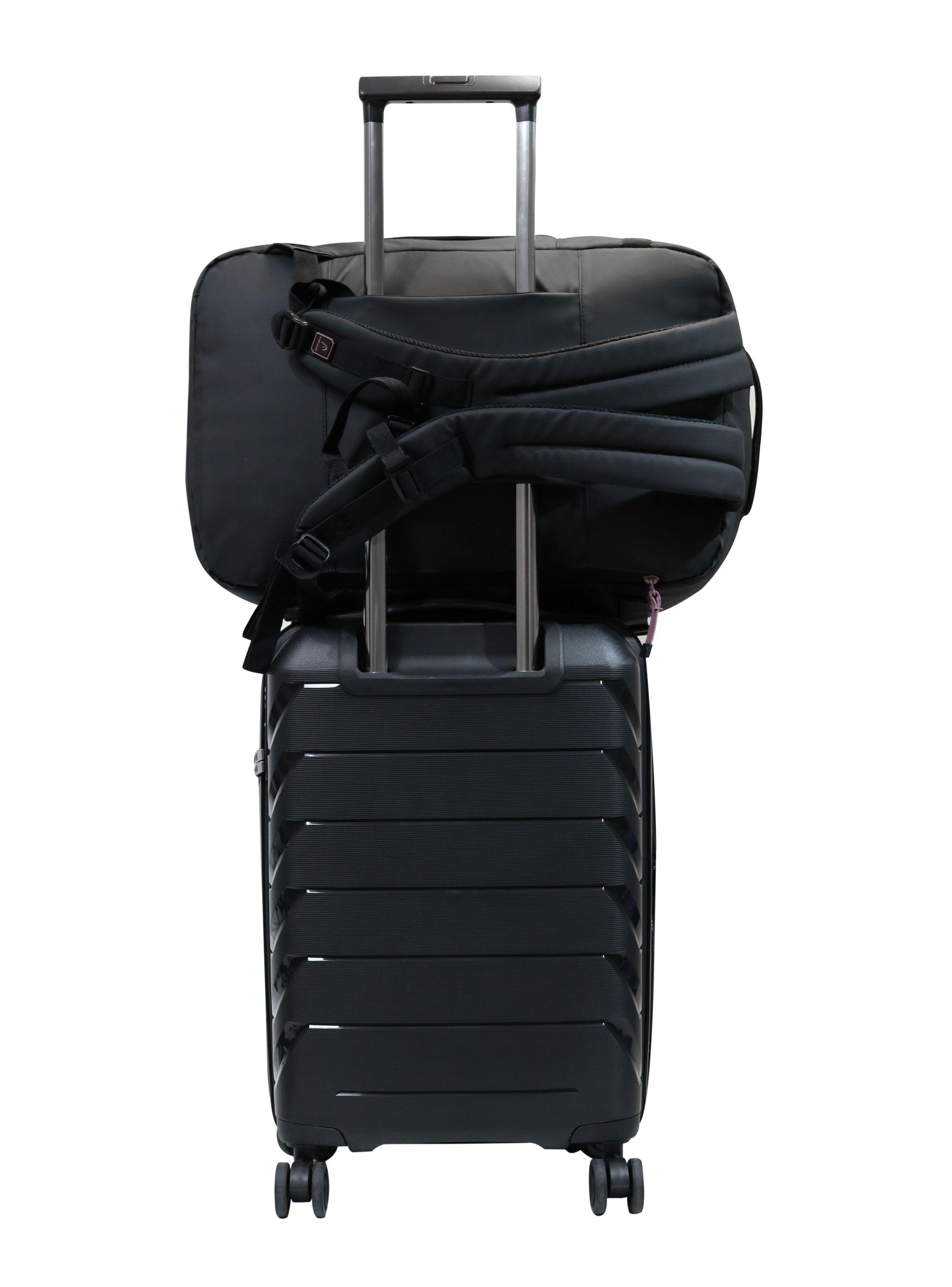 Mochila de Viaje Around Reverse Negro Malva 58 Litros-5