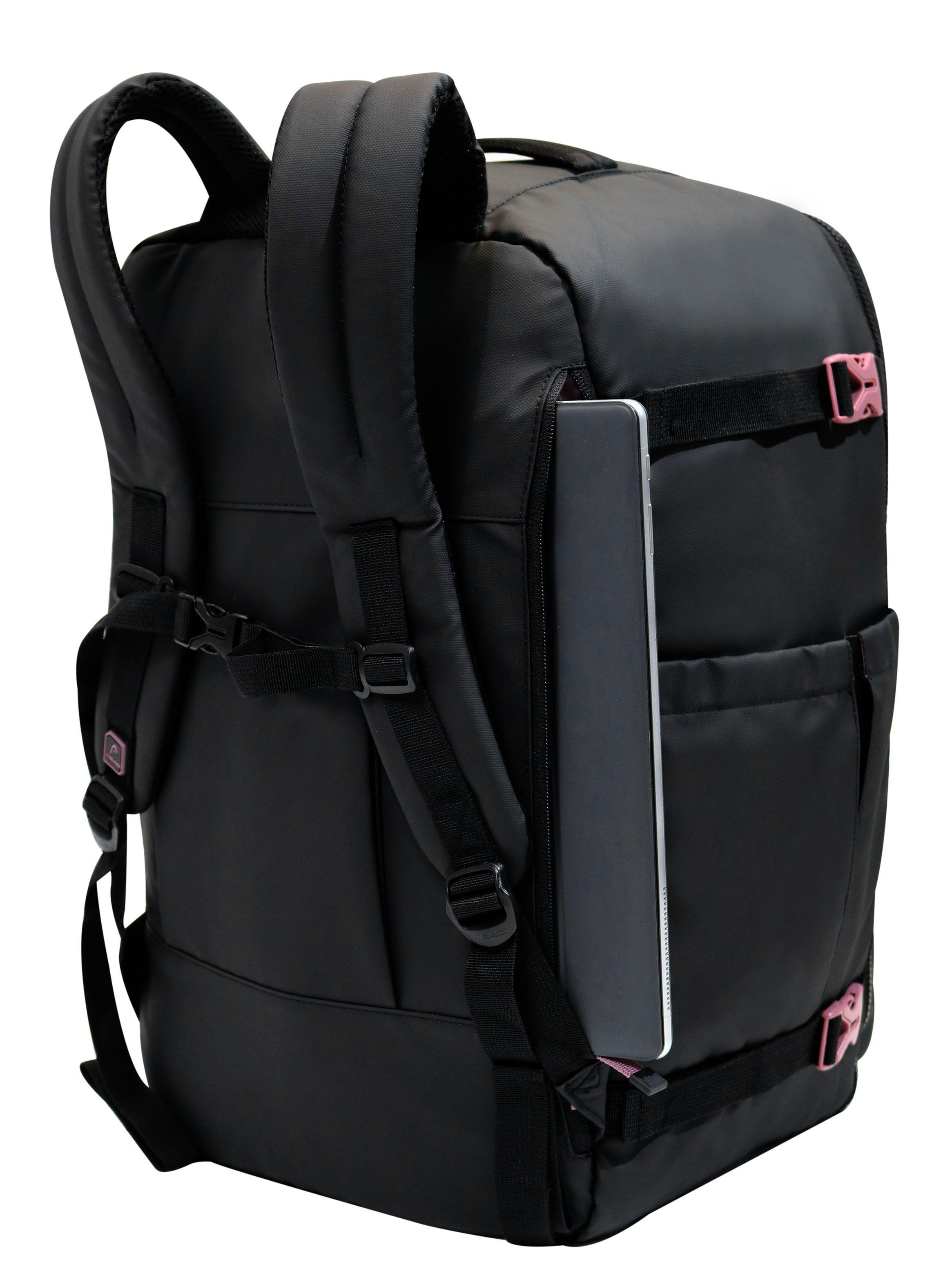 Mochila de Viaje Around Reverse Negro Malva 58 Litros-2