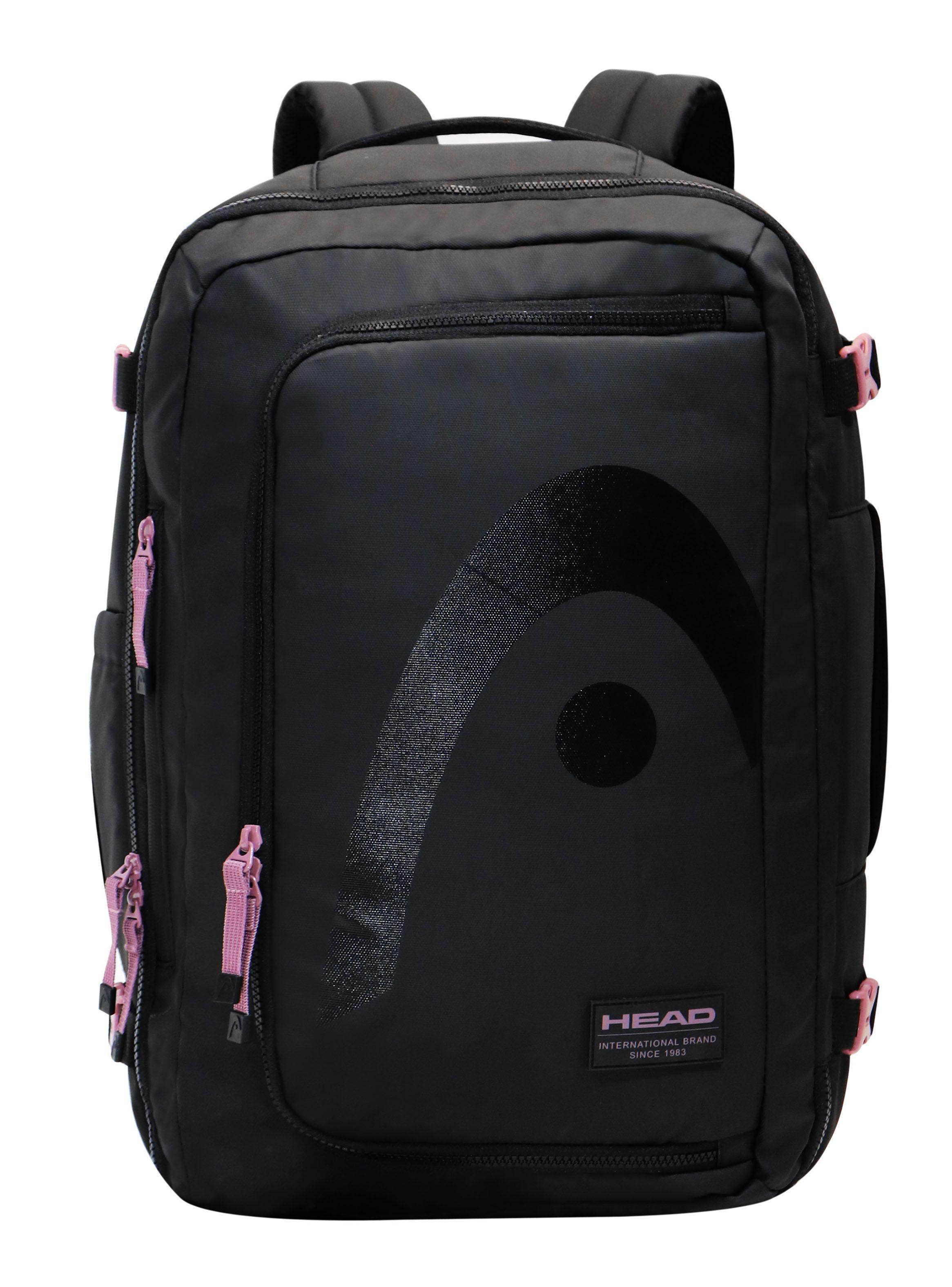Mochila de Viaje Around Reverse Negro Malva 58 Litros-0