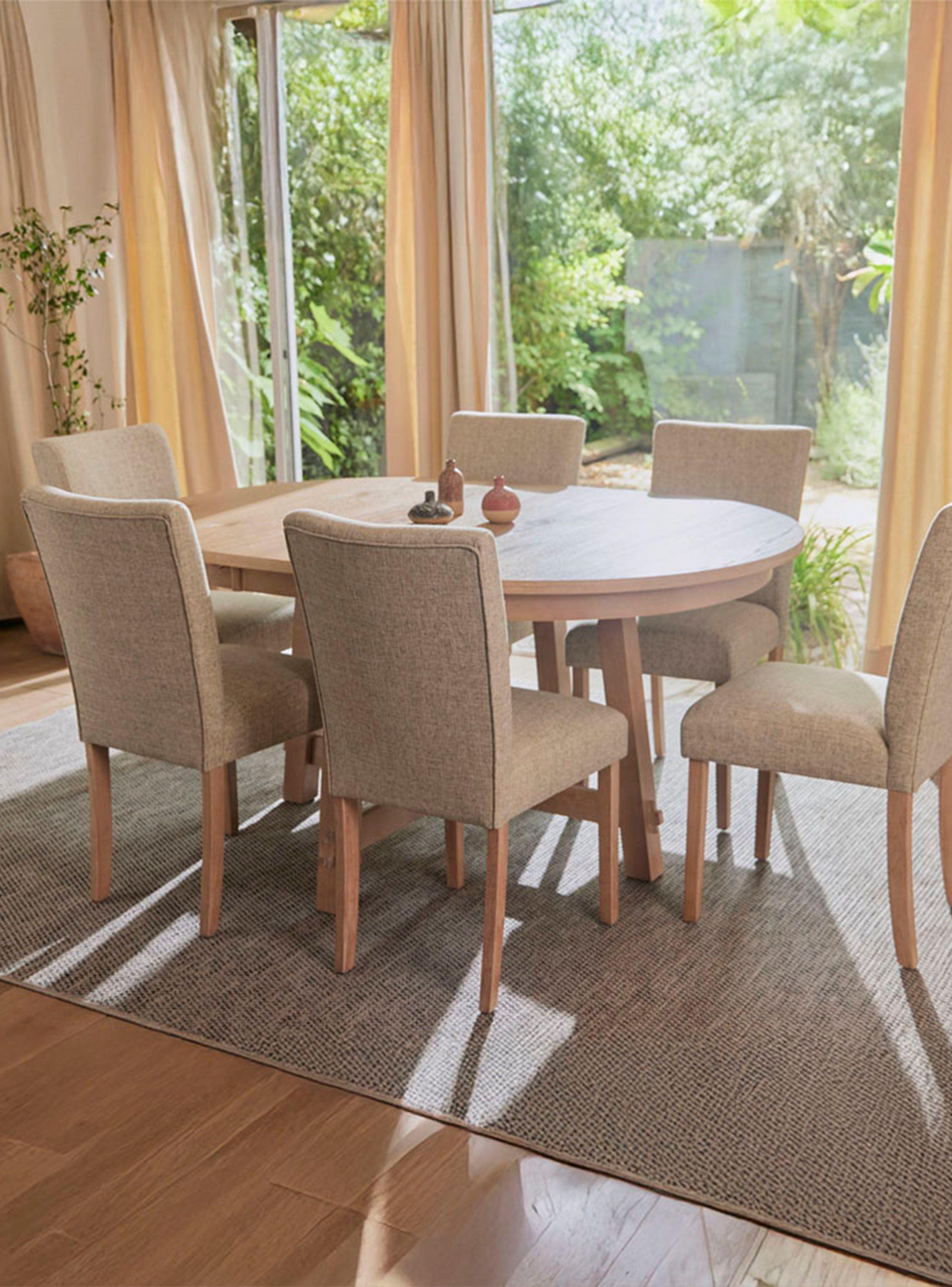 Juego de Comedor Preston Extensible 6 Sillas-4