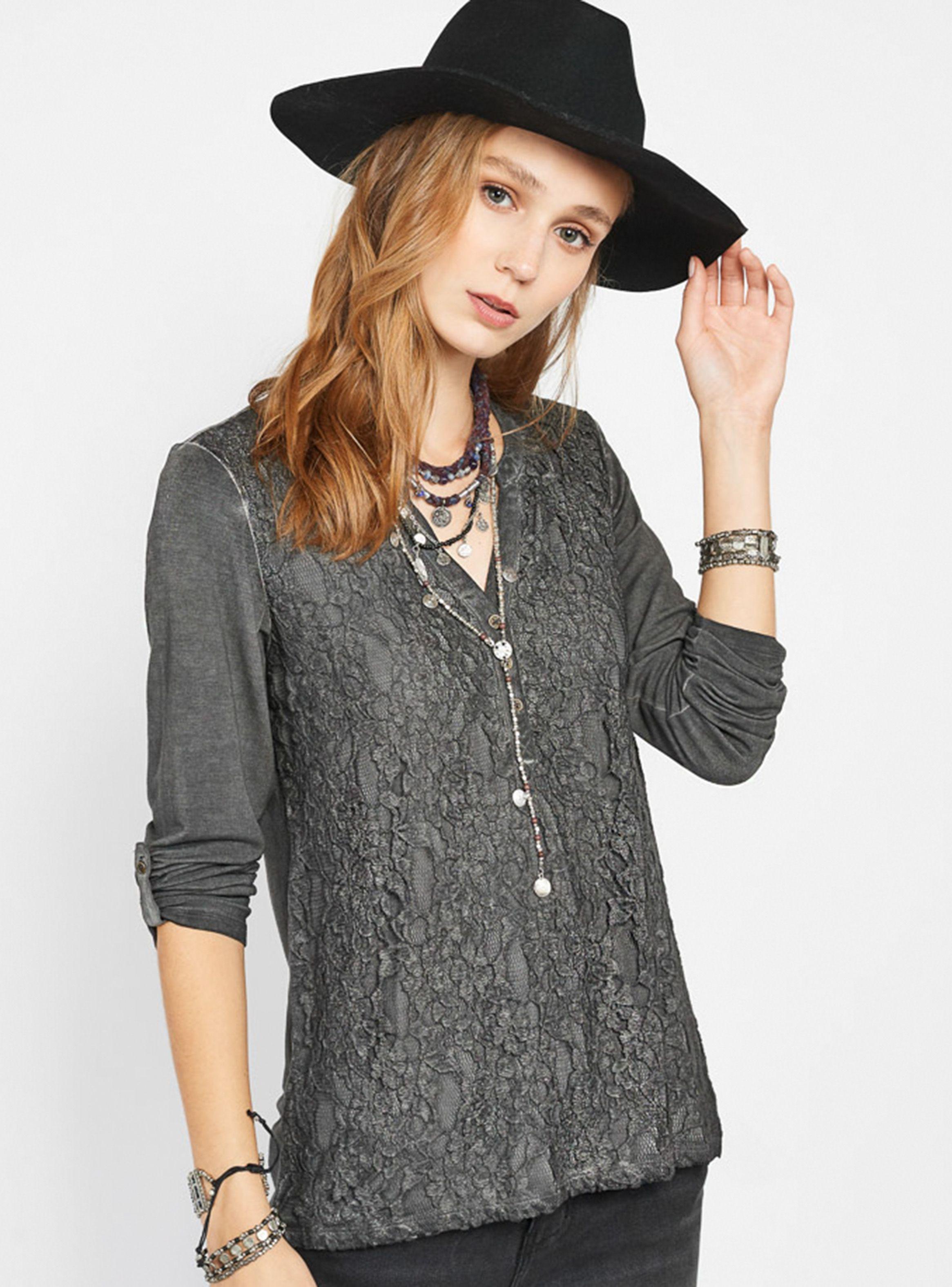 Blusa Manga Tres Cuarto Umbrale Woman-0