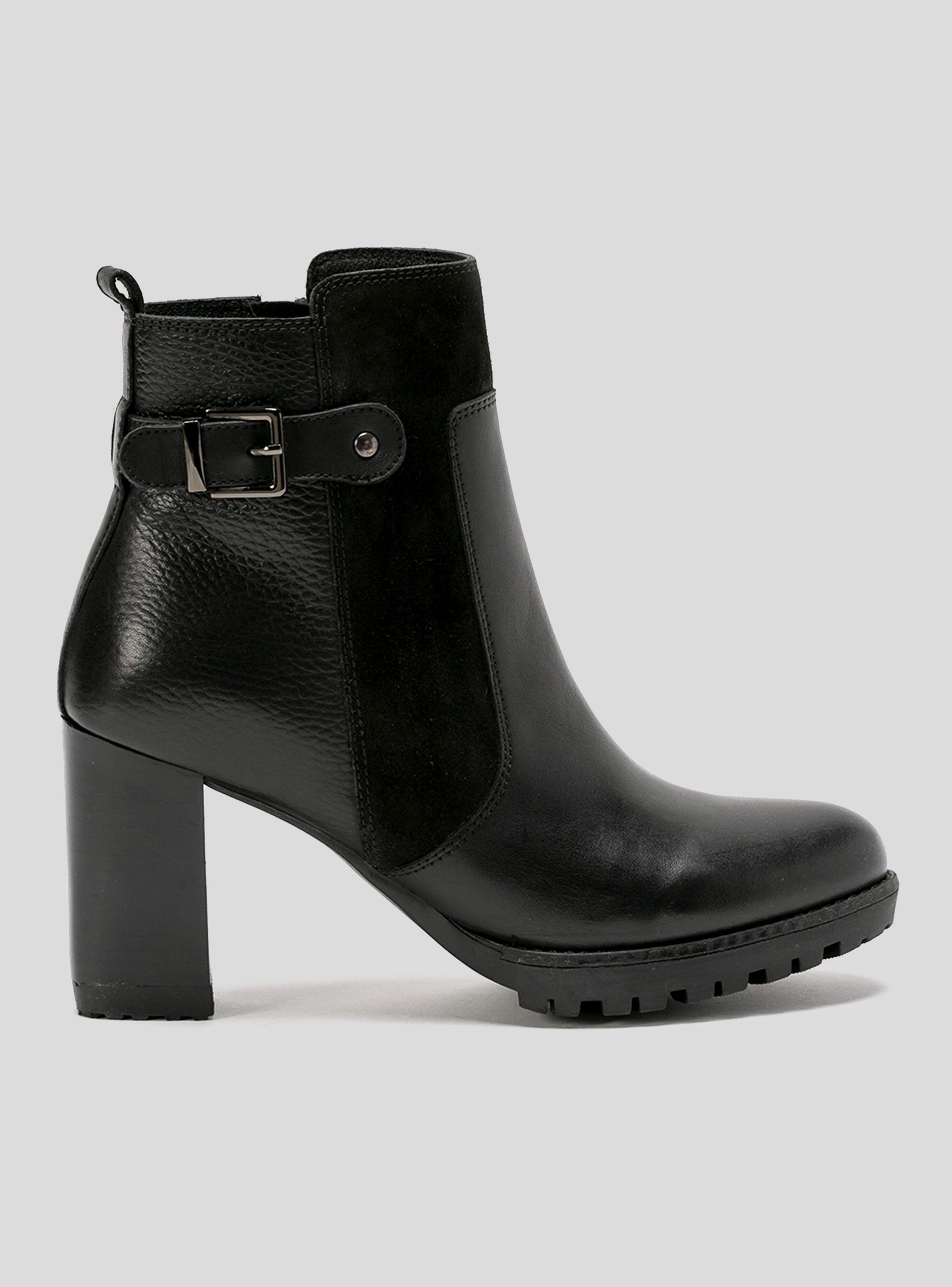 Botín Gacel Mujer Modelo Goldie Hebilla Superior-0