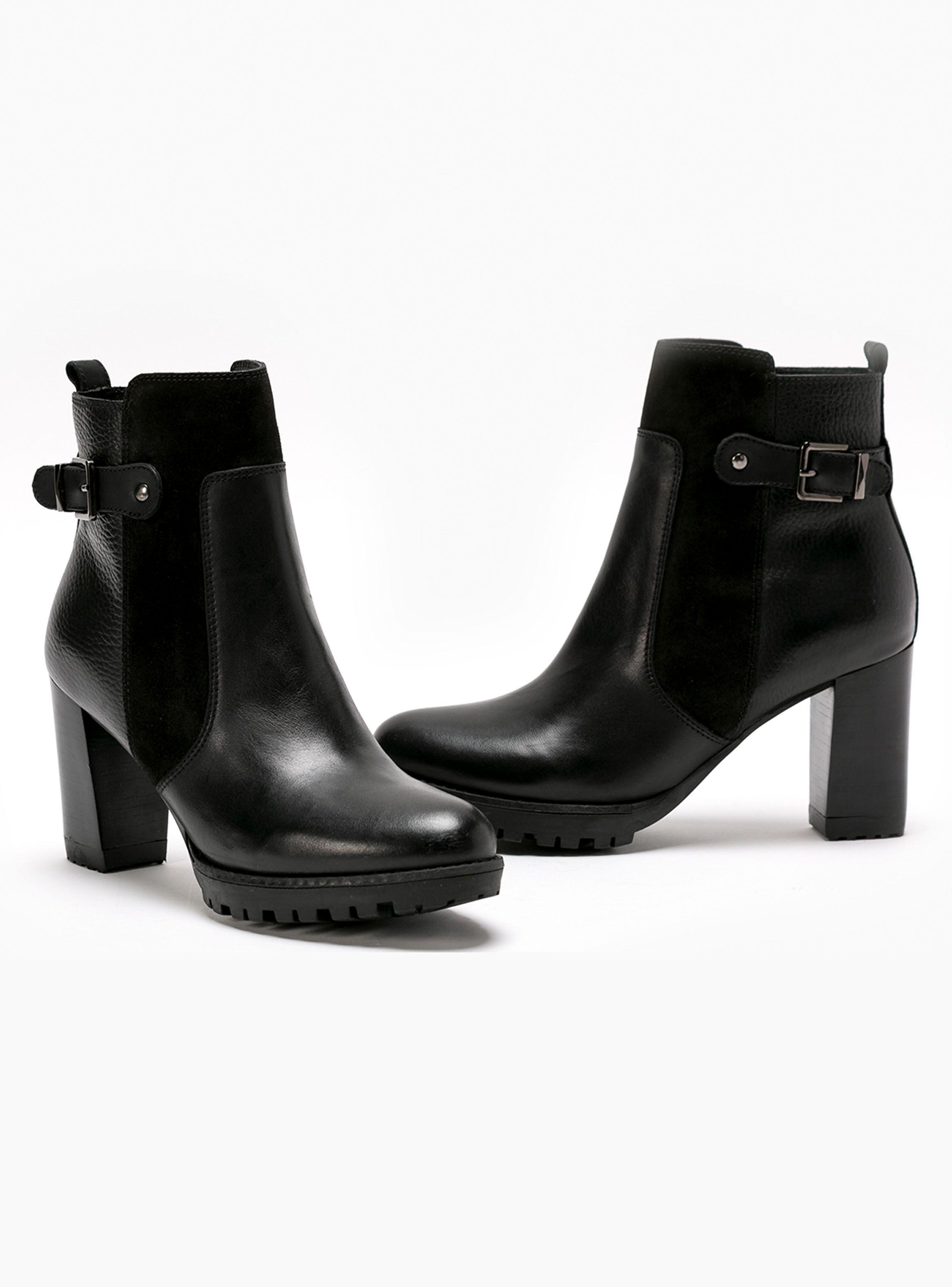 Botín Gacel Mujer Modelo Goldie Hebilla Superior-2