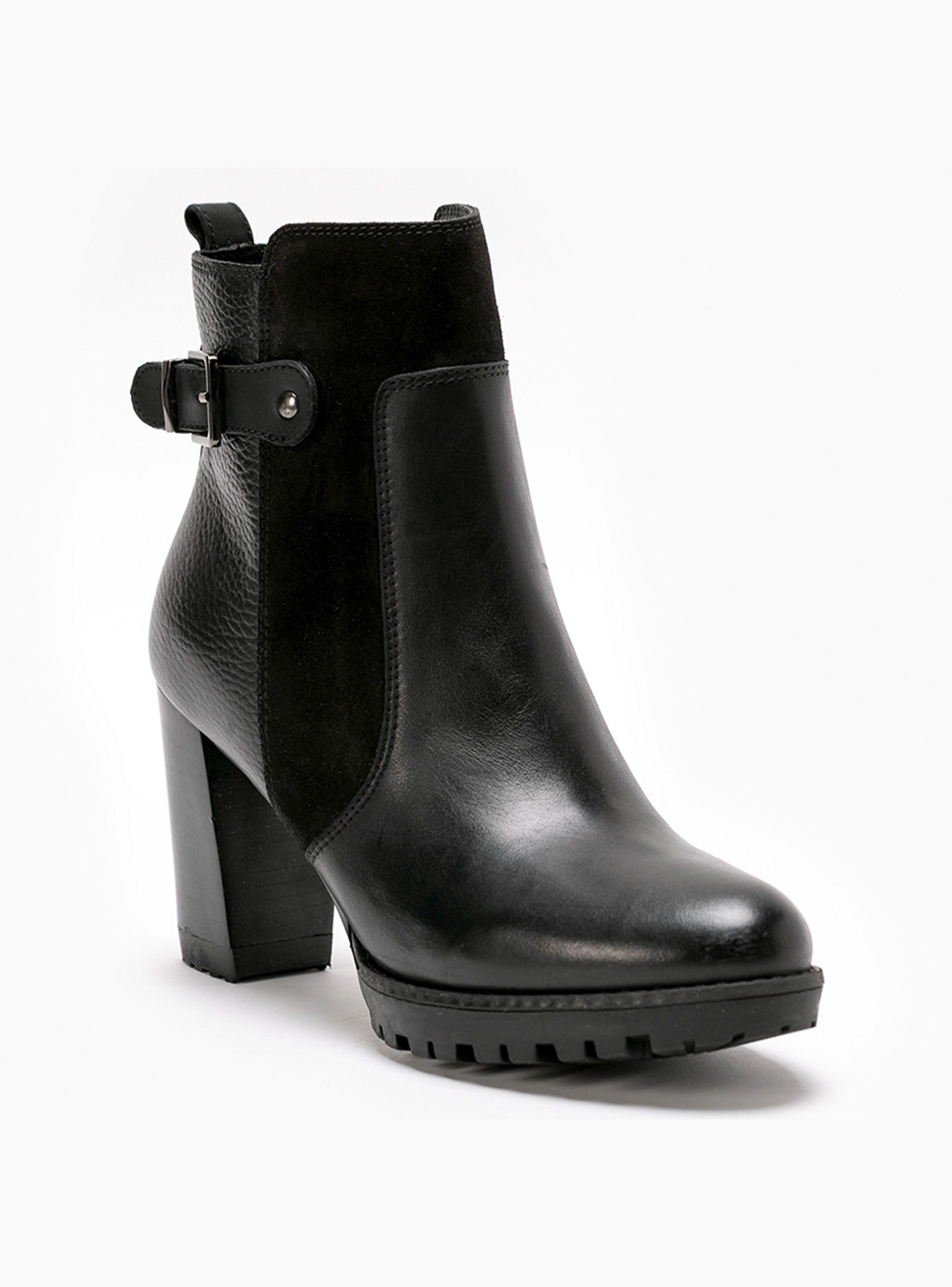 Botín Gacel Mujer Modelo Goldie Hebilla Superior-1