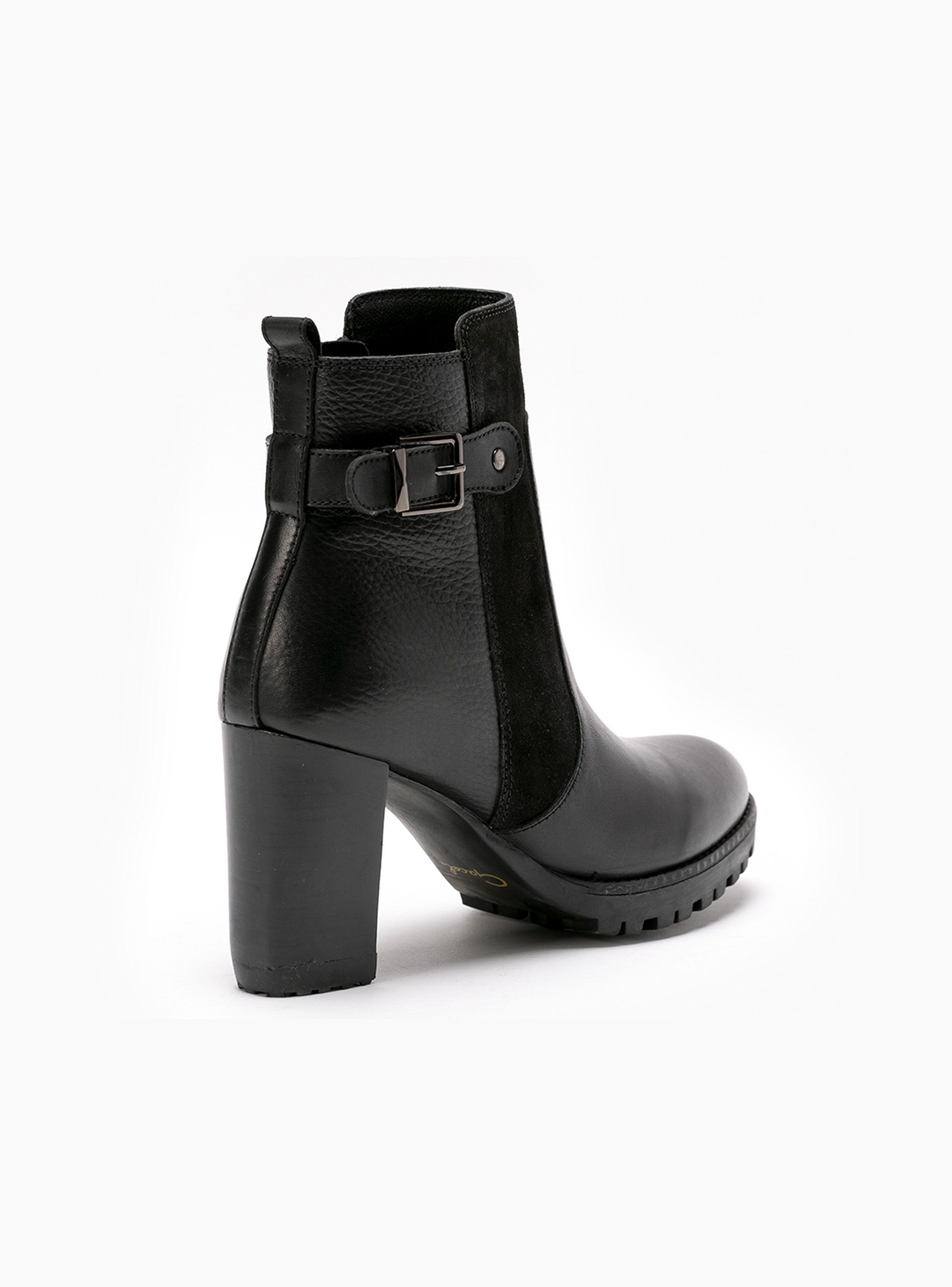 Botín Gacel Mujer Modelo Goldie Hebilla Superior-4