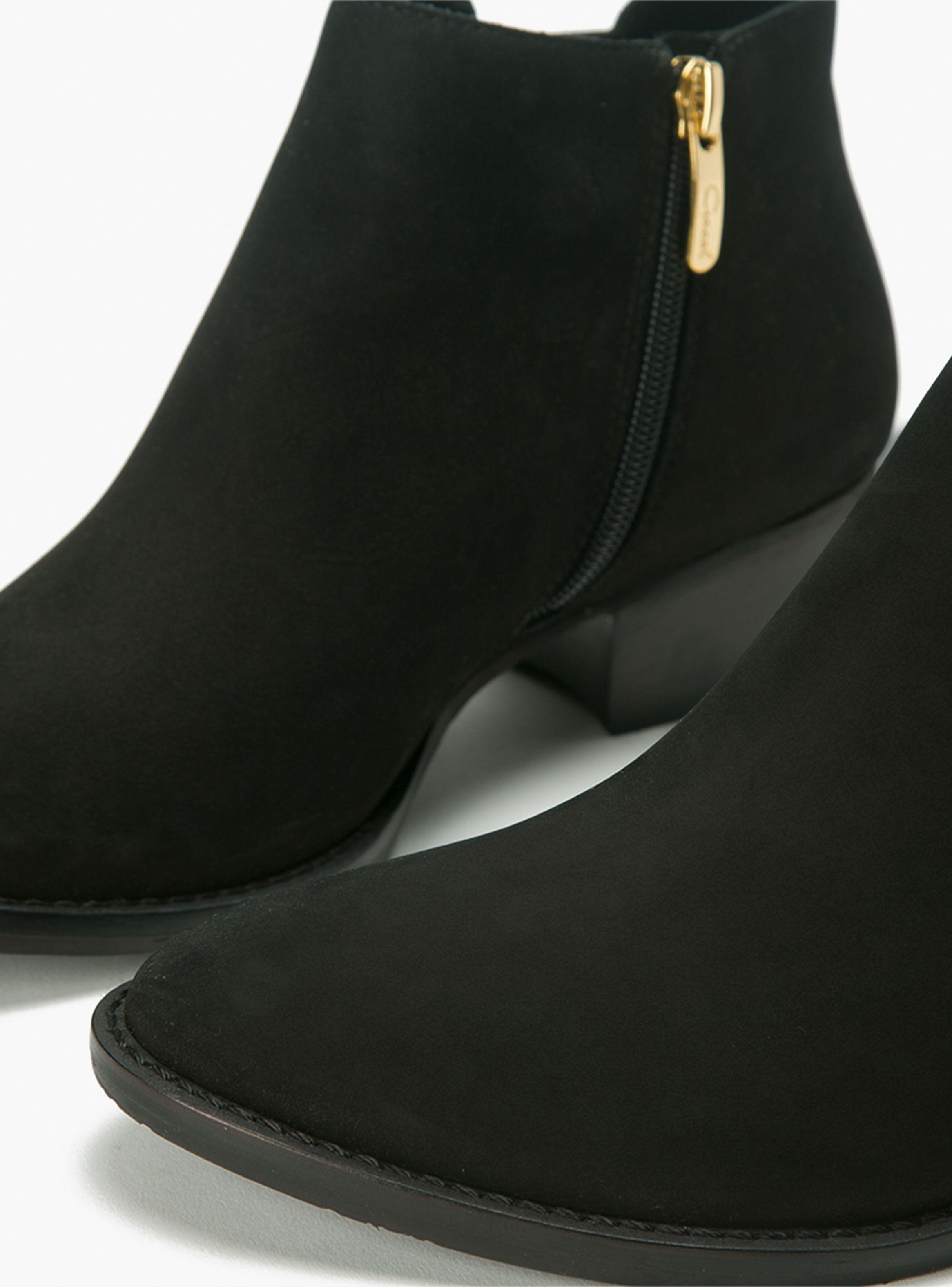 Botín Gacel Penny Casual Mujer Liso Negro-4