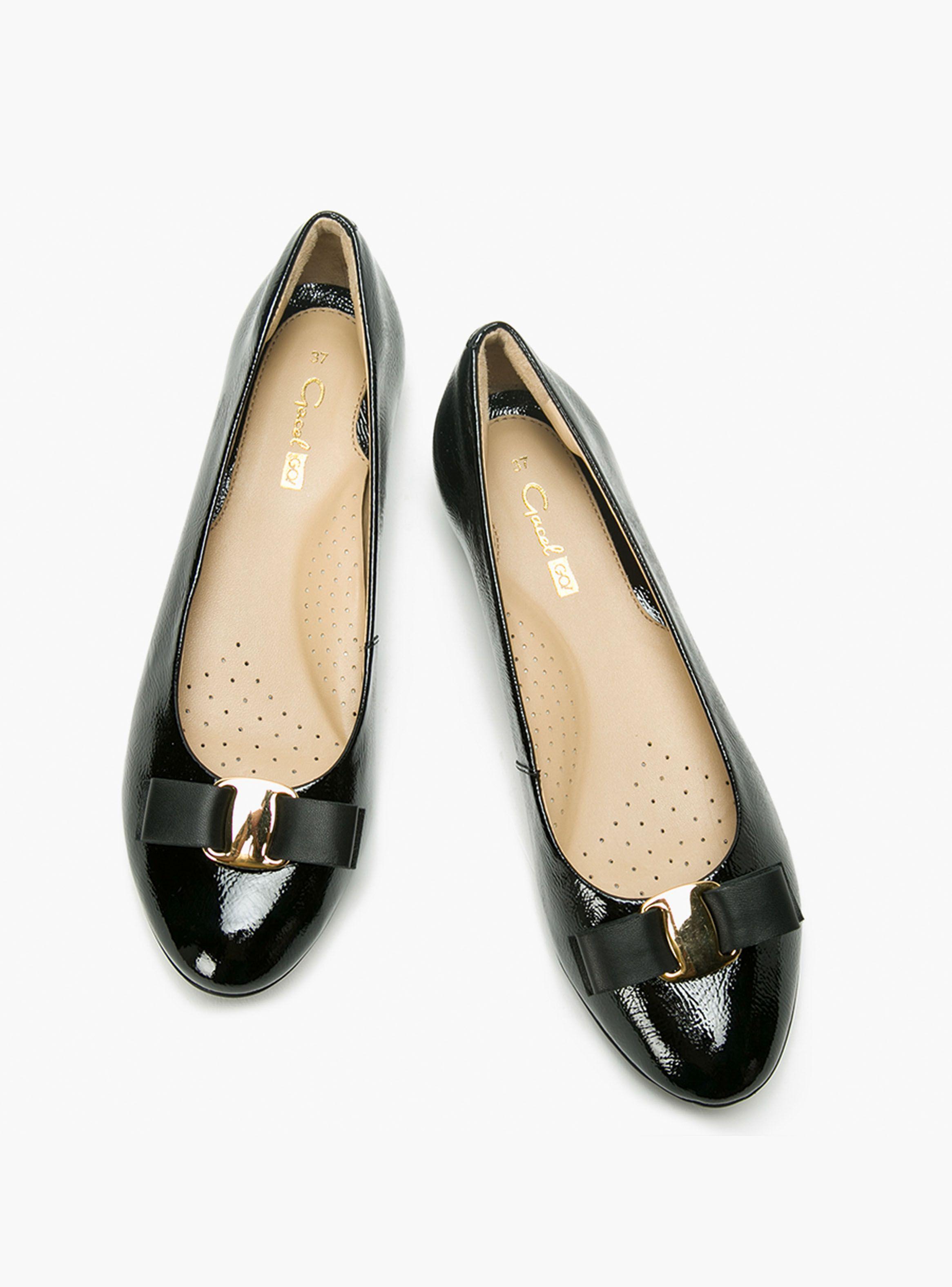 Ballerina Gacel Mujer Modelo London Negro-2