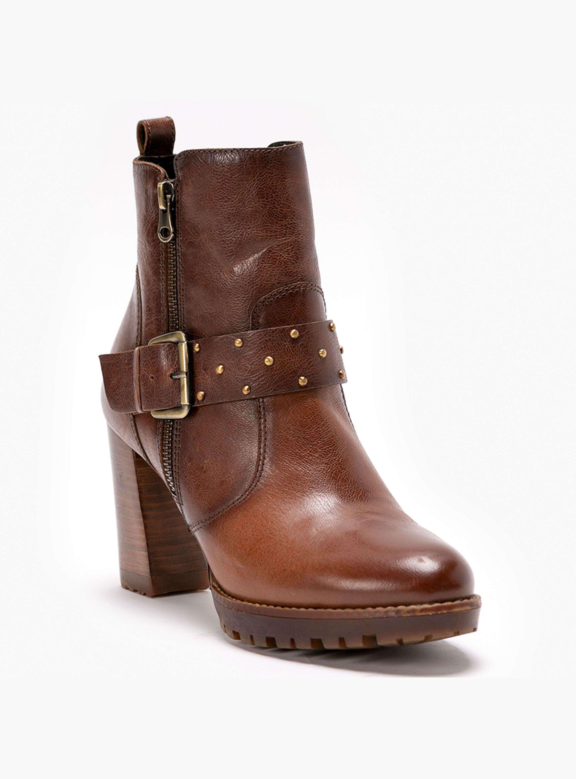 Botín Gacel Mujer Modelo Goldie Cobre-1