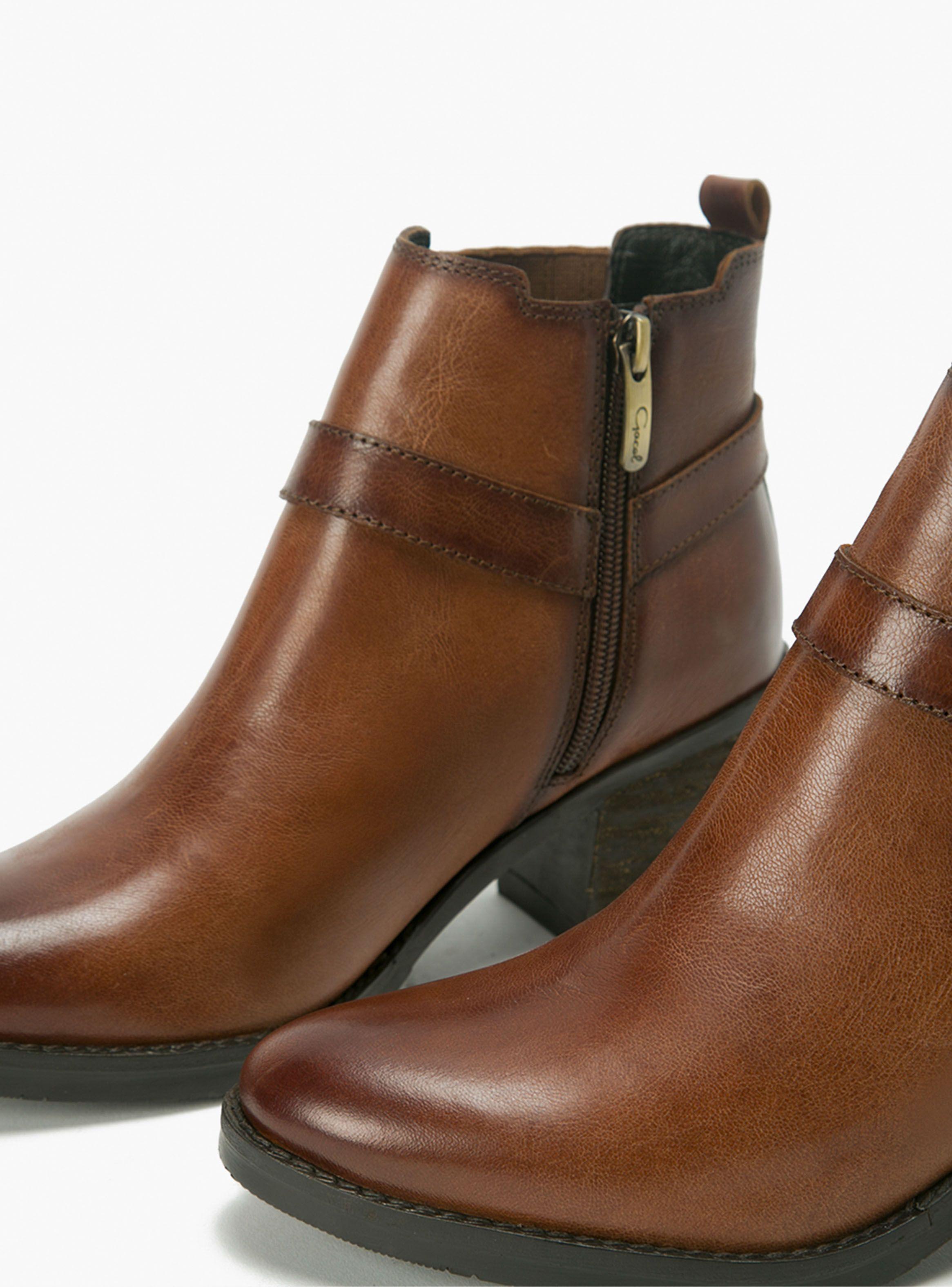 Botín Gacel Mujer Modelo Piera Hebilla Cobre-4