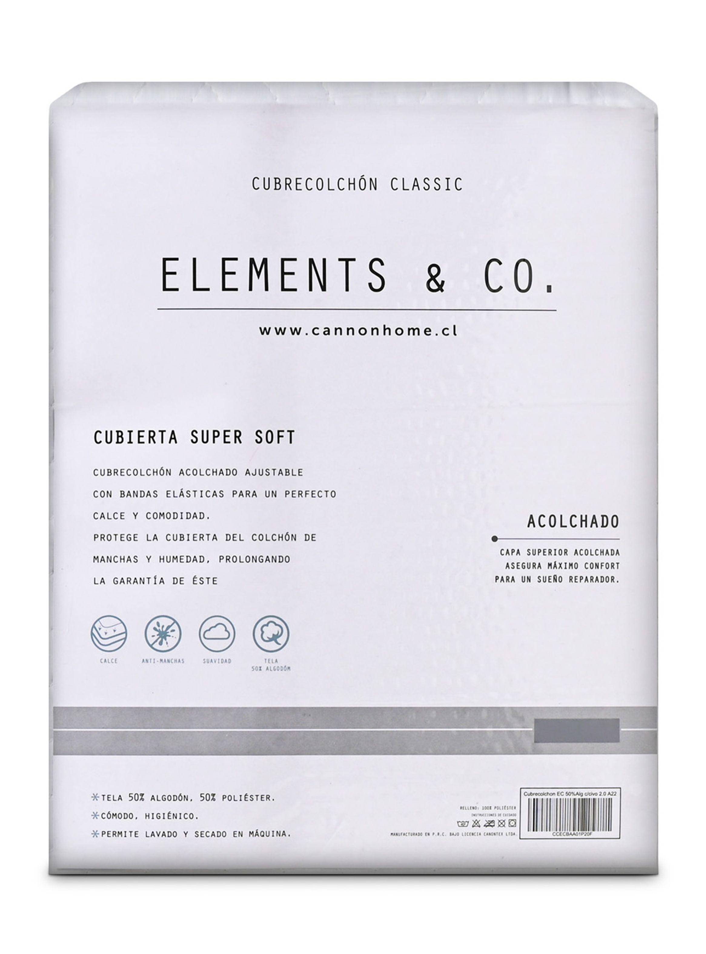 Cubrecolchón Con Vivo 1 Plaza-3