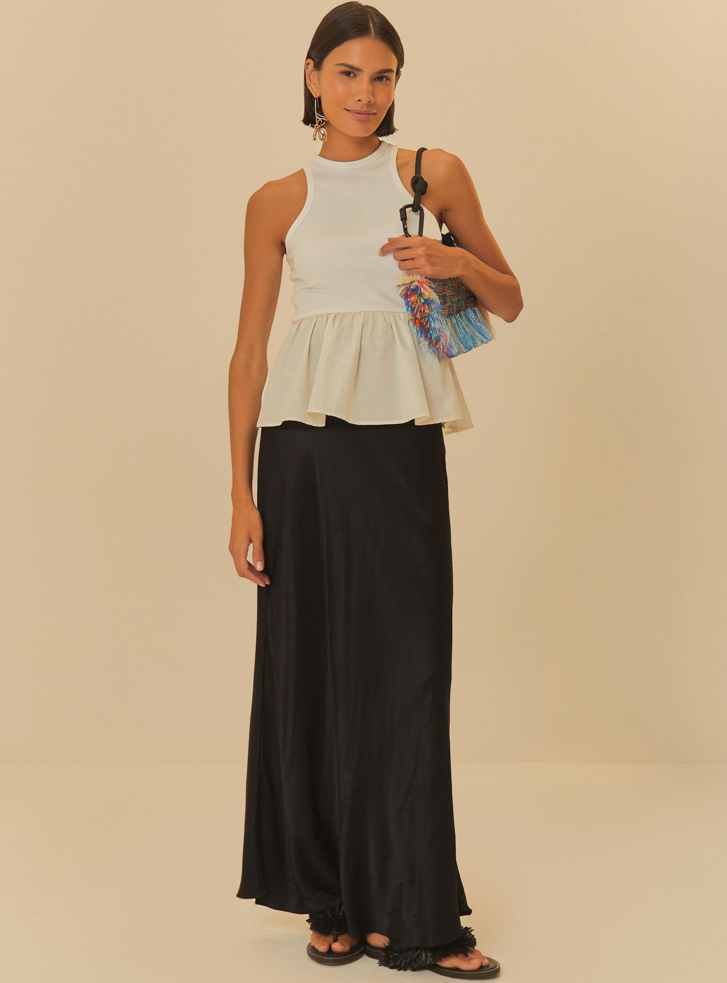 Blusa Lisa con Vuelo-2