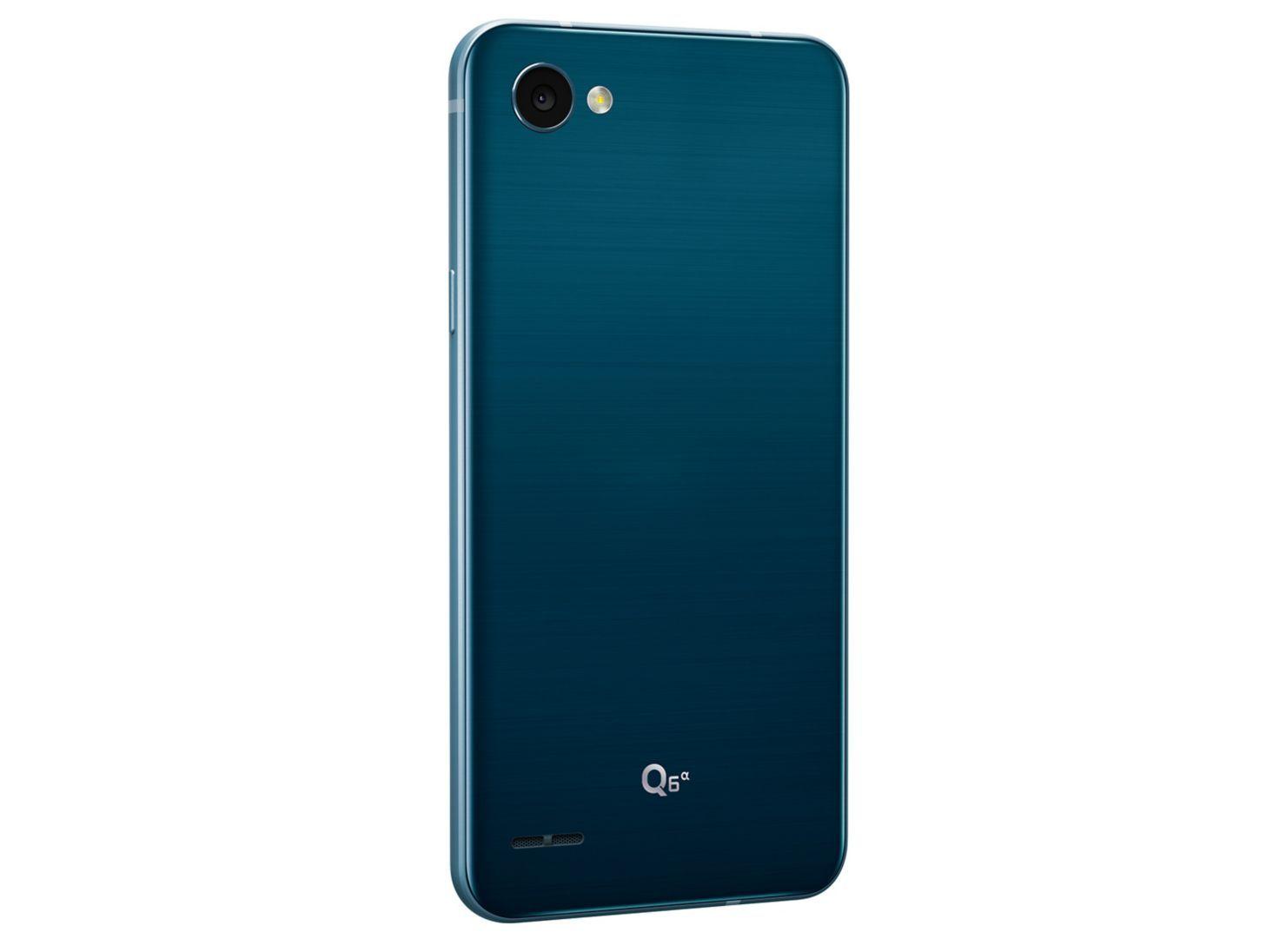Smartphone LG Q6 Alpha 5,5" azul triangulado WOM-1