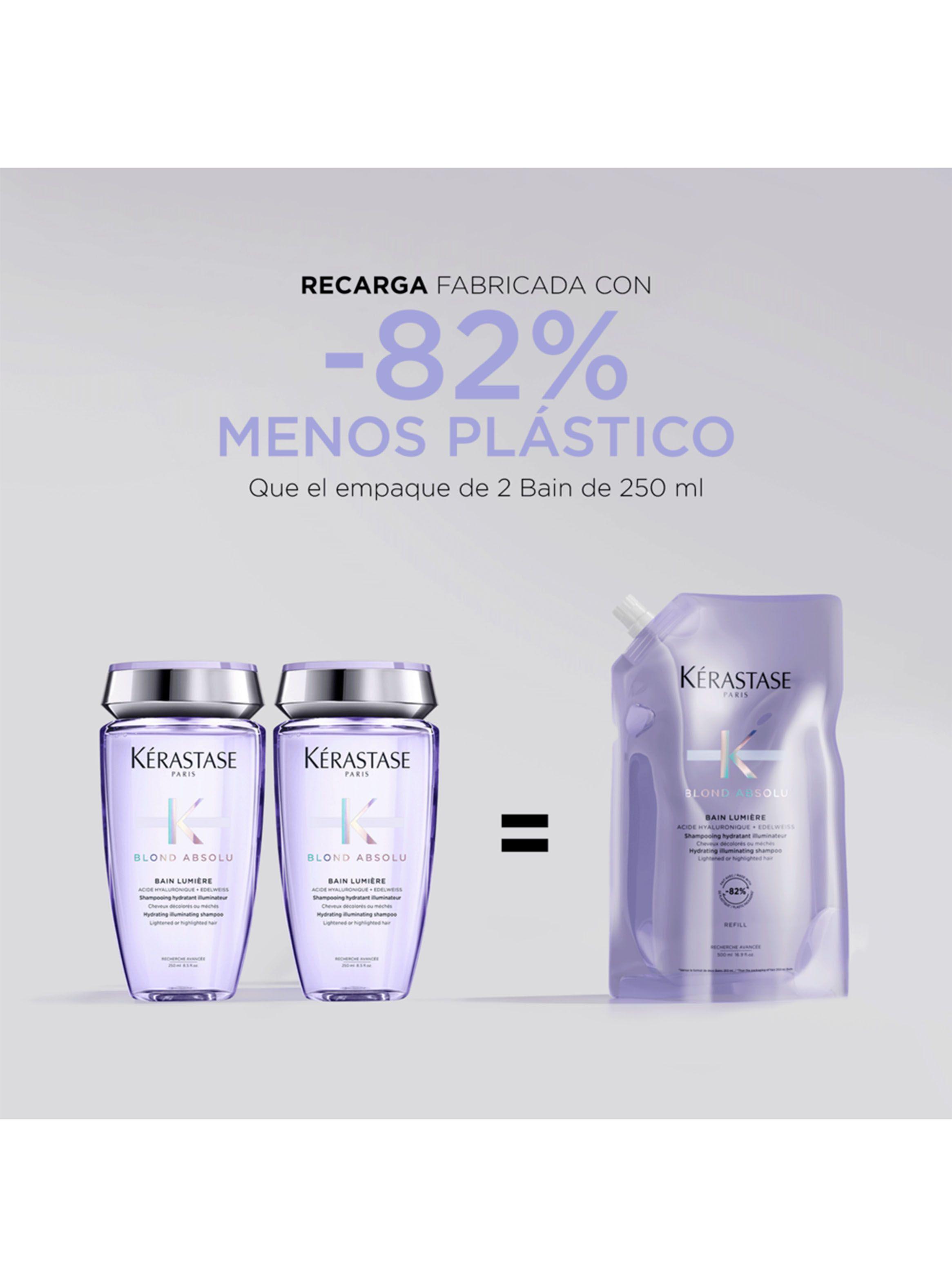 Shampoo Cabello Rubio o Decolorado Blond Absolu Recarga 500ml Kérastase-3