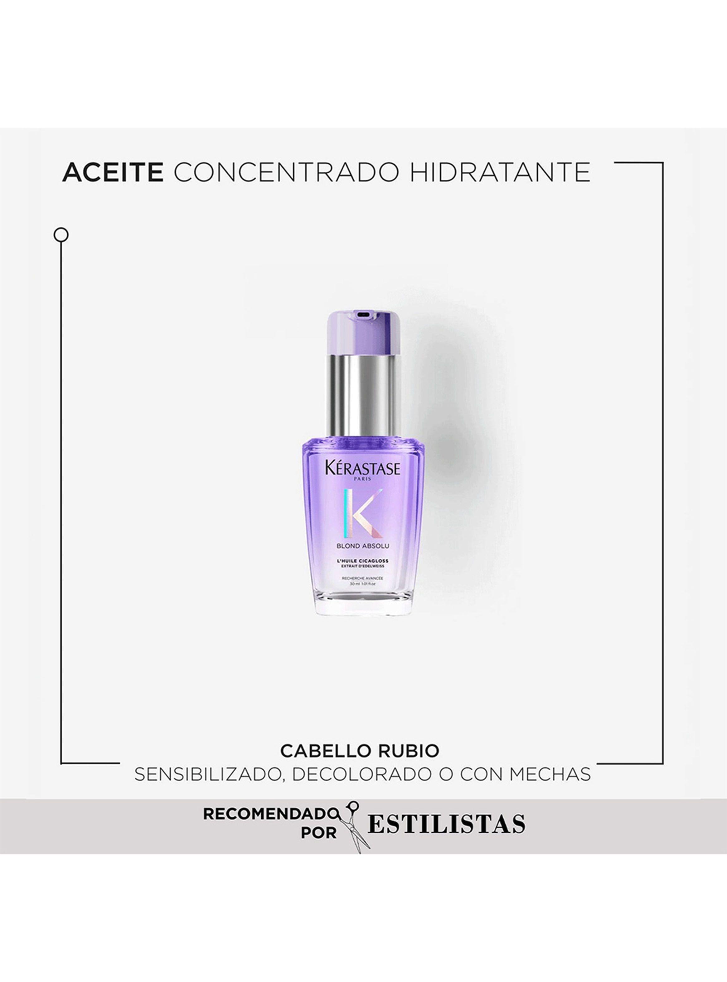 Aceite Capilar Blond Absolu Cicagloss L´Huile 30ml Kérastase para Cabello Rubio Dañado o Decolorado-2