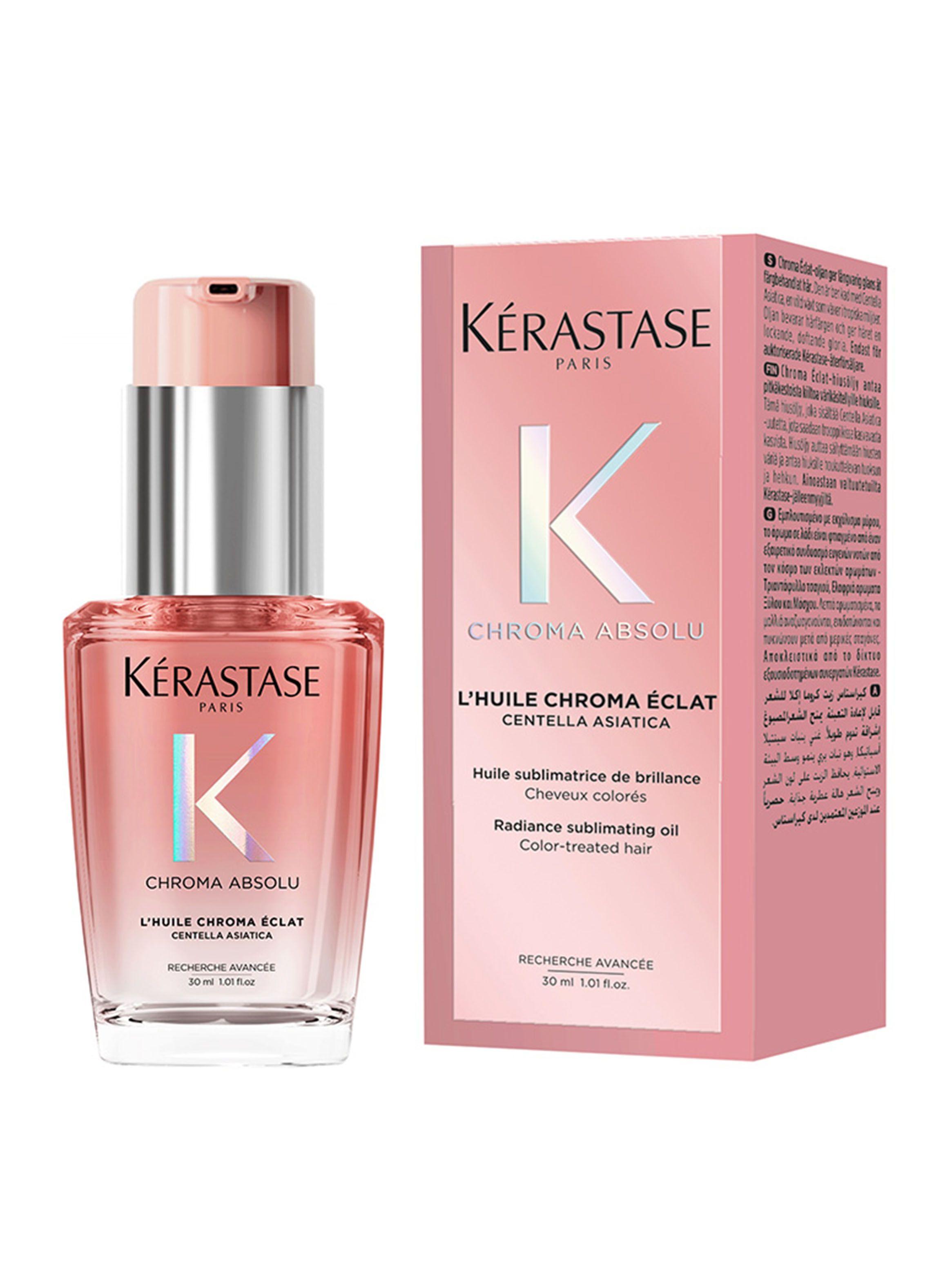 Aceite Reparador Capilar L'Huile Chroma Éclat Radiance 30ml Kérastase para Cabello con Color-1