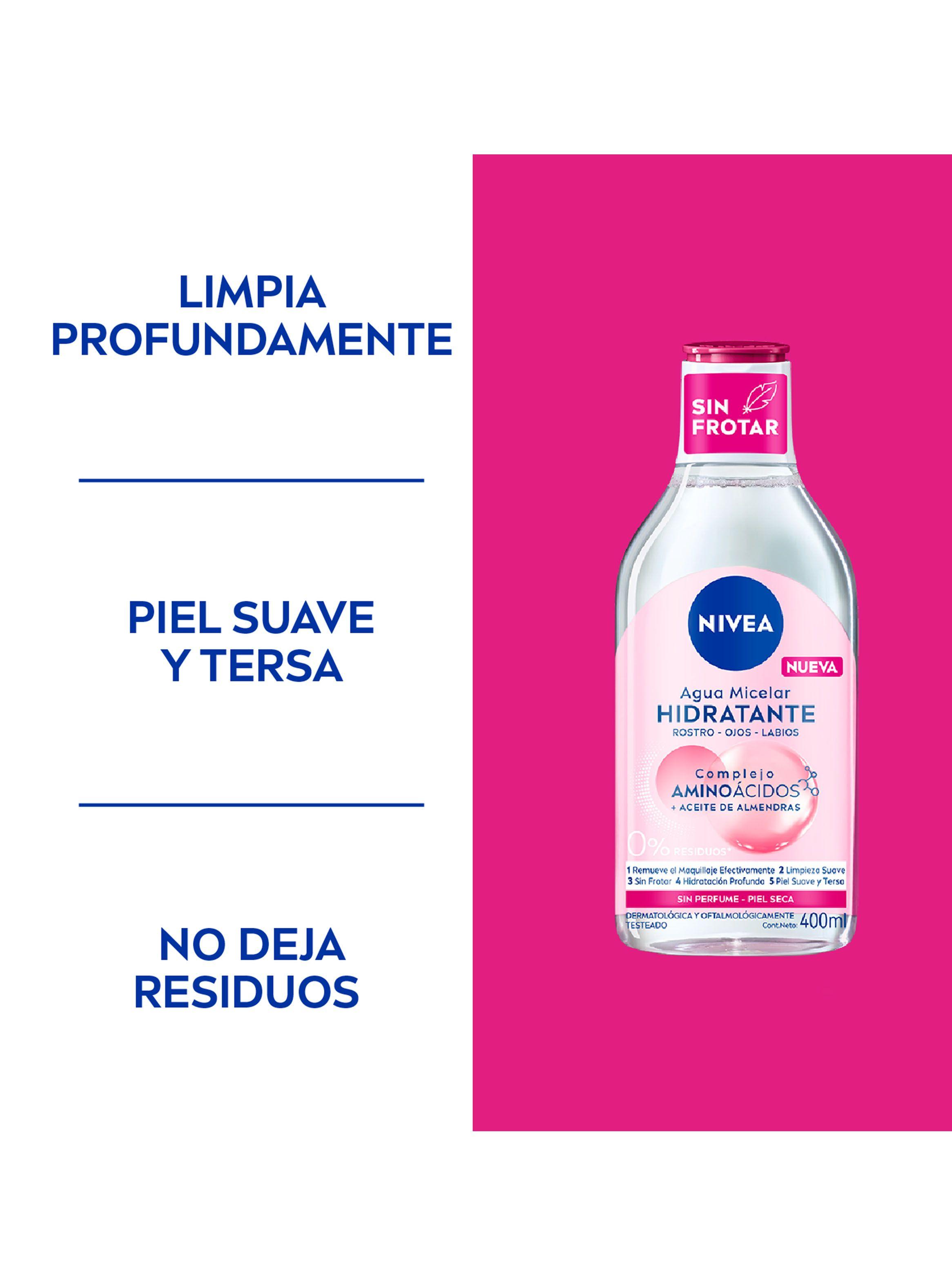 Agua Micelar Hidratante Piel Seca 400 ml Nivea-2